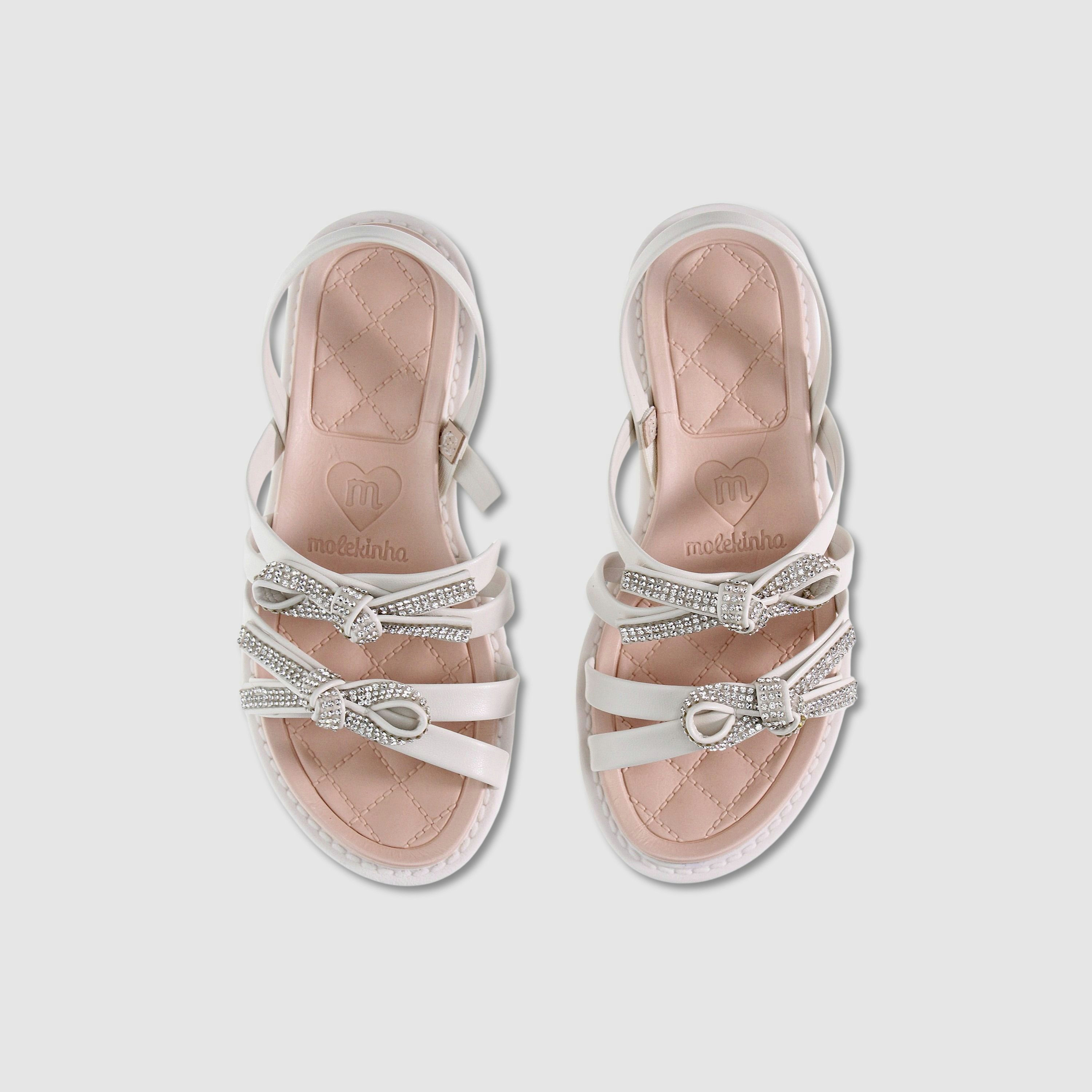Molekinha by Geoomnii Girls Buckle Closure Cross Strap Sandals | 2303-624-9569-35312       -girls-shoes-sandals-image-5