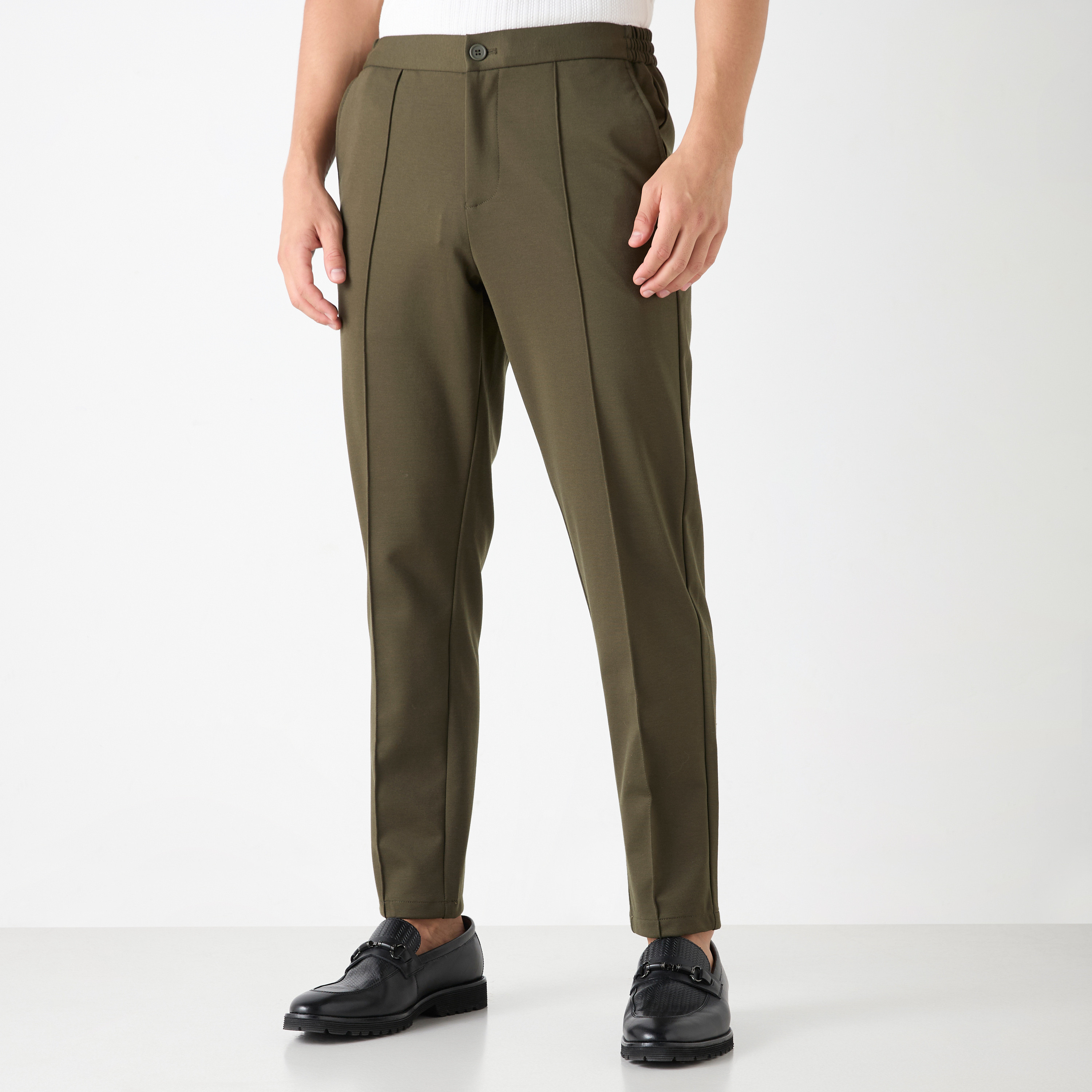 Iconic Solid Slim Fit Trousers with Pockets-men-clothing-bottoms-trousersandchinos-trousers-image-5