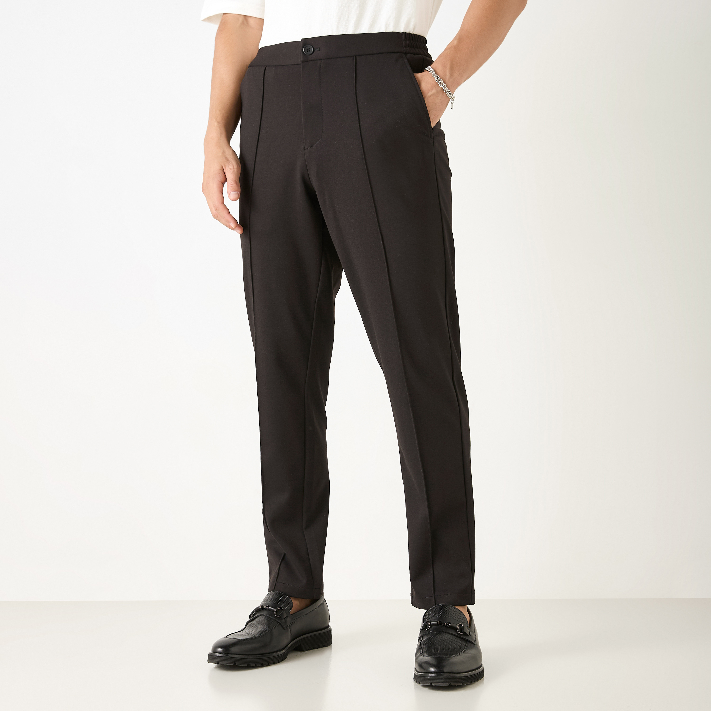 Iconic Solid Slim Fit Trousers with Pockets-men-clothing-bottoms-trousersandchinos-trousers-image-10