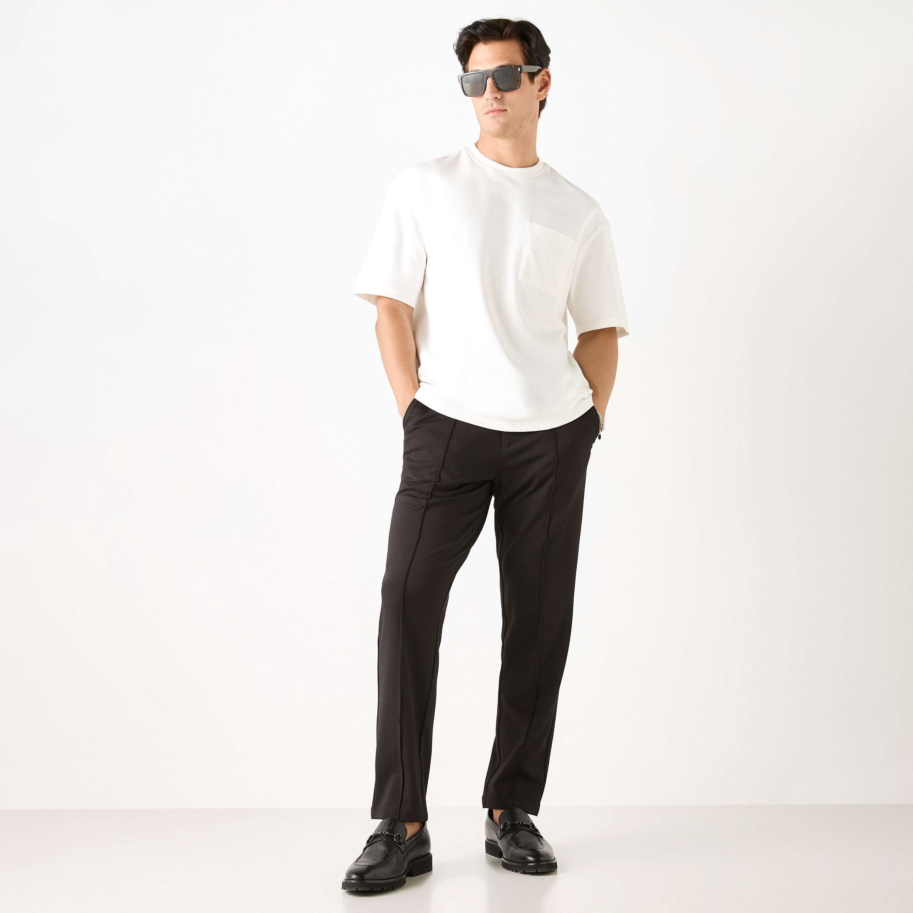 Iconic Solid Slim Fit Trousers with Pockets-men-clothing-bottoms-trousersandchinos-trousers-image-11