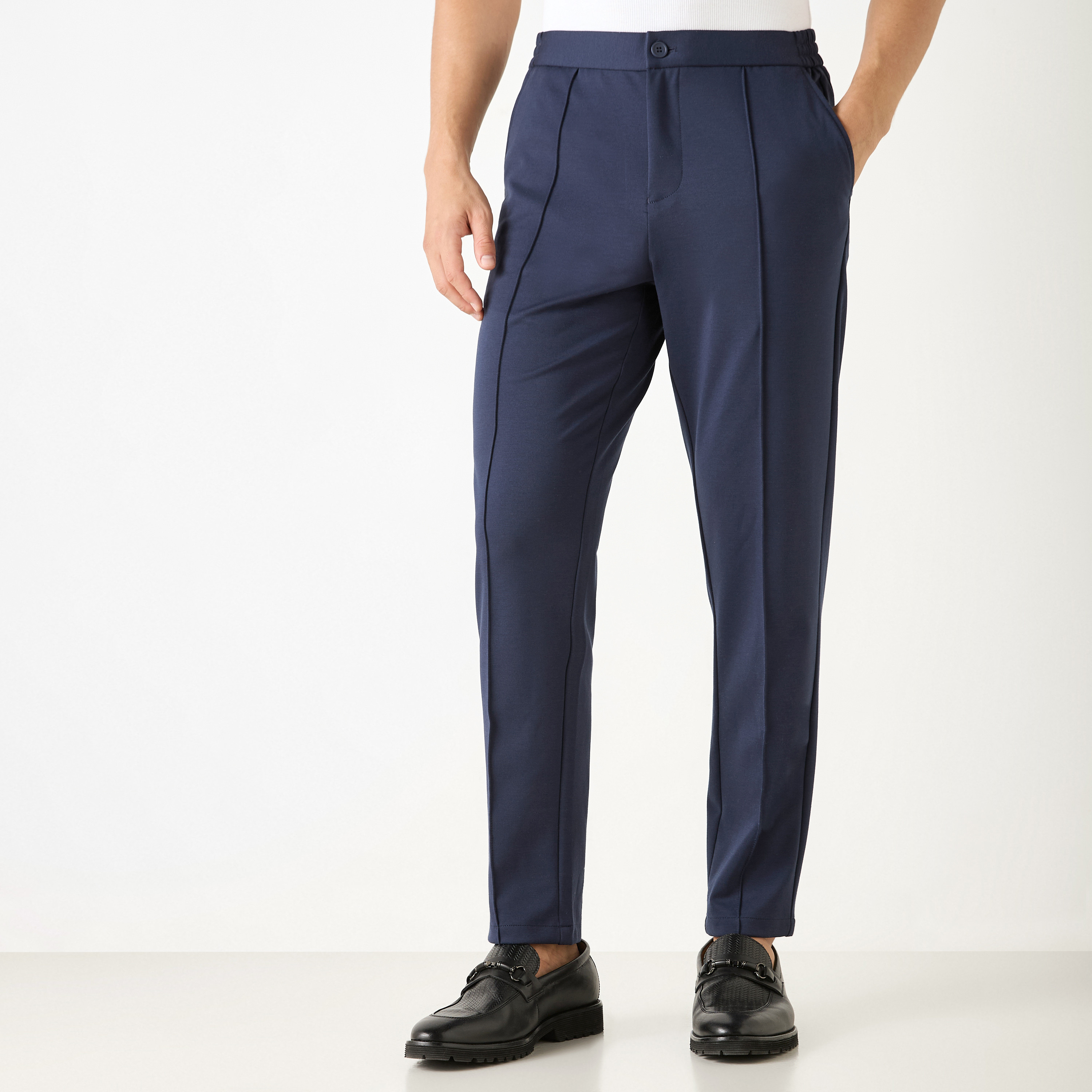 Iconic Solid Slim Fit Trousers with Pockets-men-clothing-bottoms-trousersandchinos-trousers-image-14