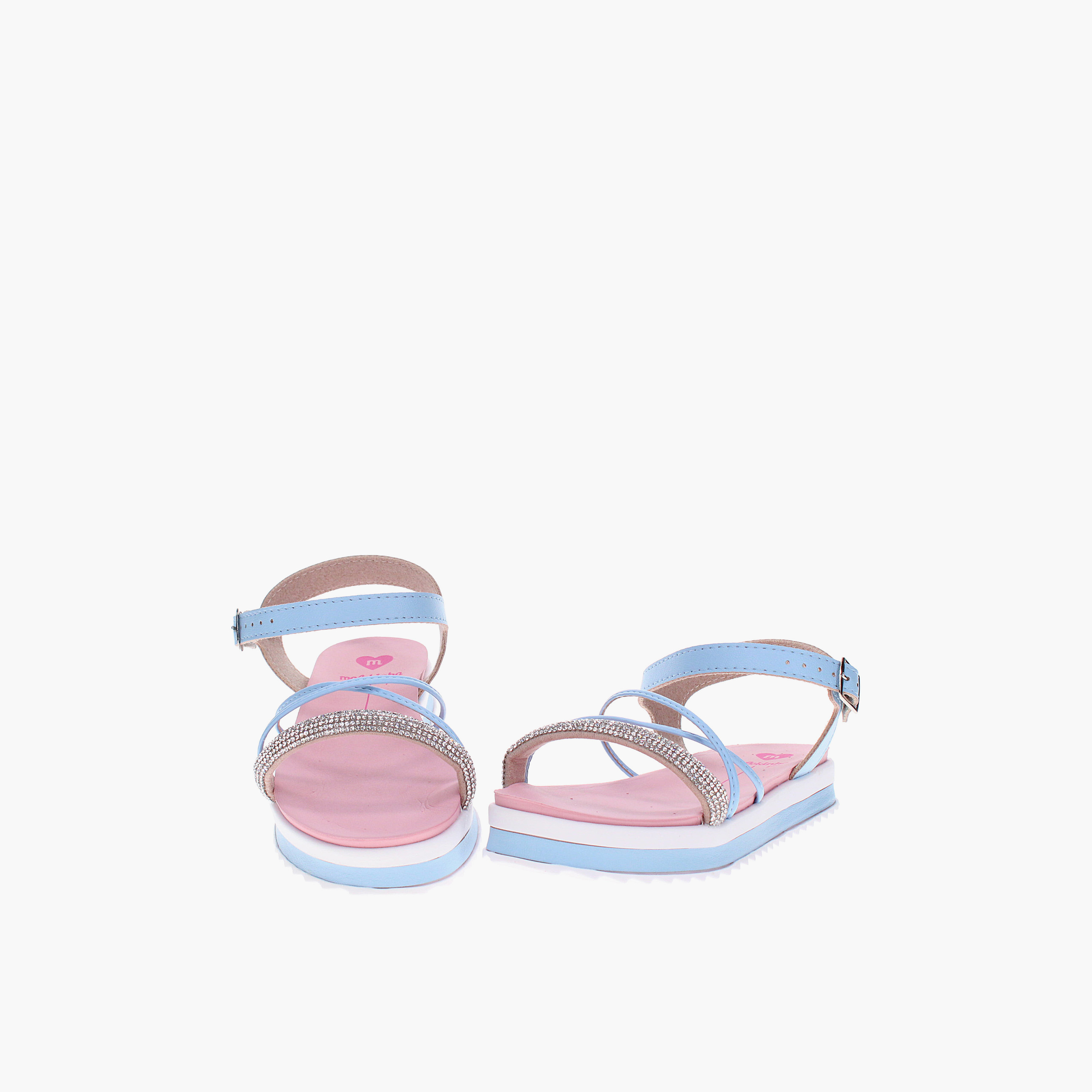 مولكينها - صندل بناتي بإبزيم وحزام متقاطع | 2305-1565-27227-100166-girls-shoes-sandals-image-4