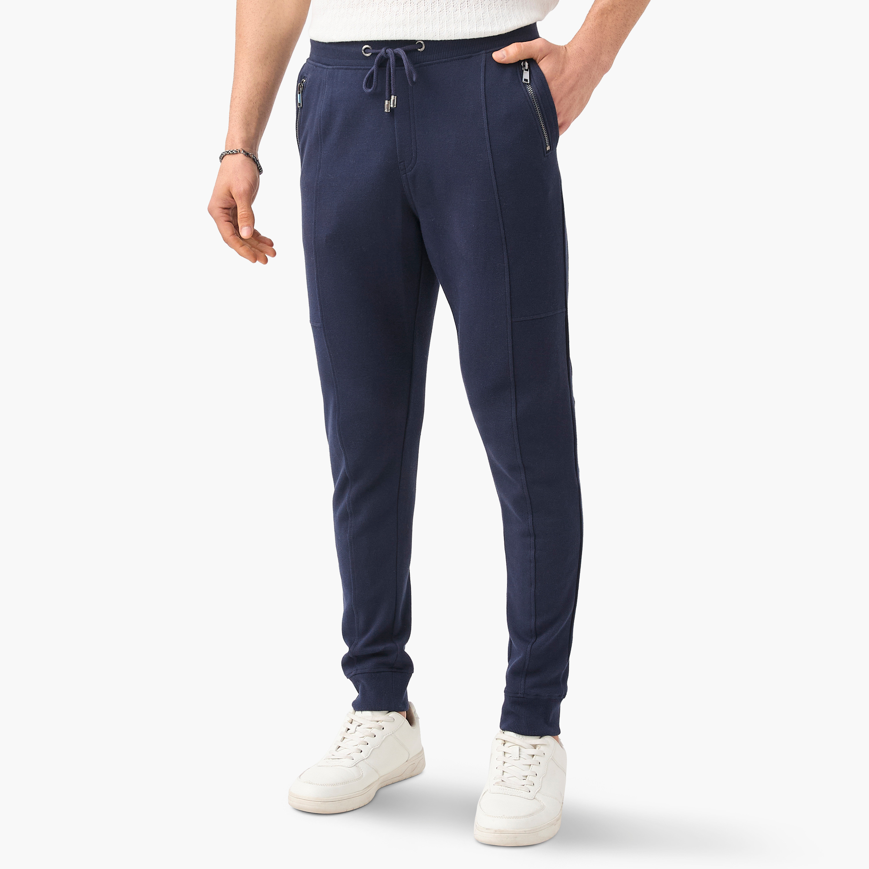 Iconic Panelled Slim Fit Flexi Waist Joggers with Pockets-men-clothing-bottoms-joggers-image-11