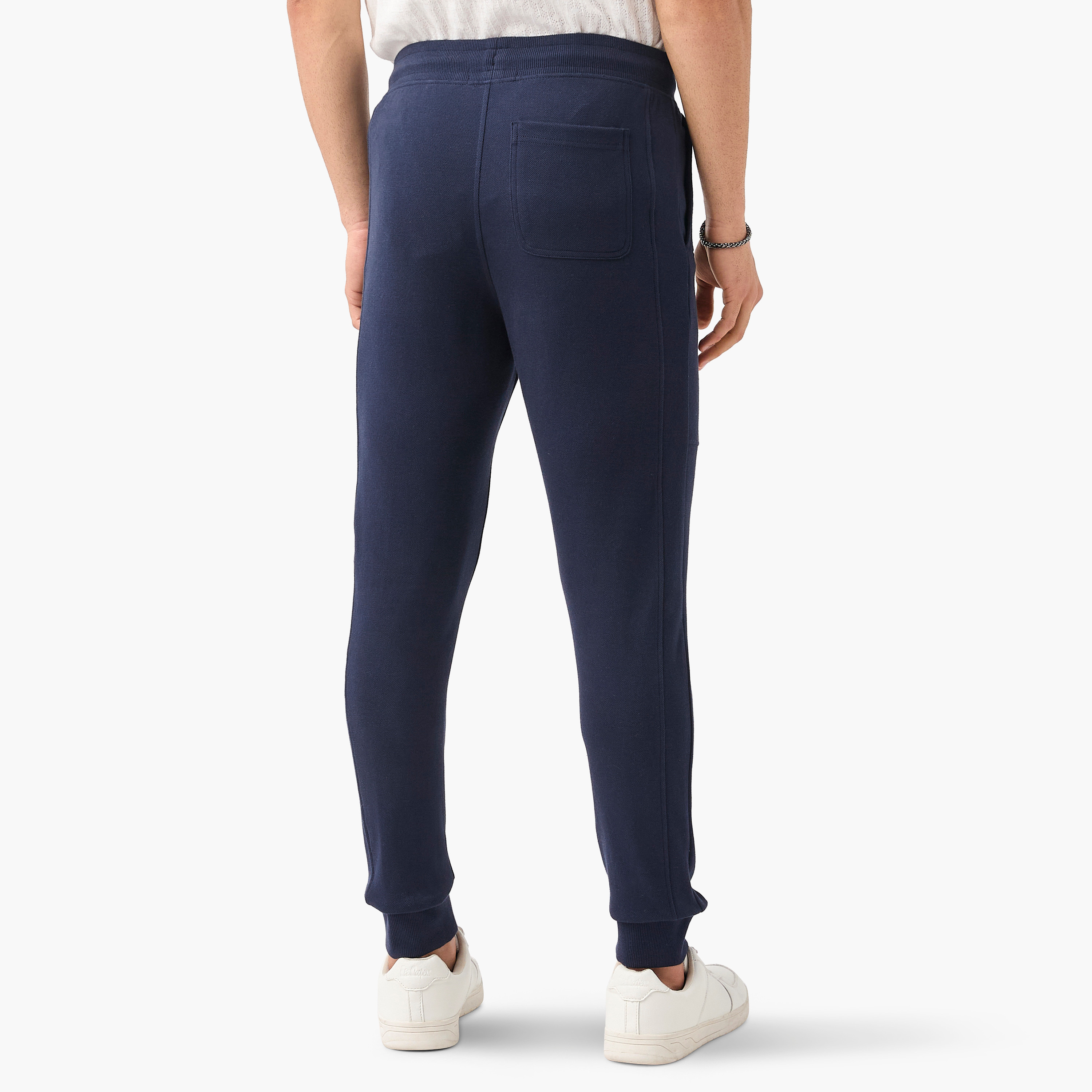 Iconic Panelled Slim Fit Flexi Waist Joggers with Pockets-men-clothing-bottoms-joggers-image-13