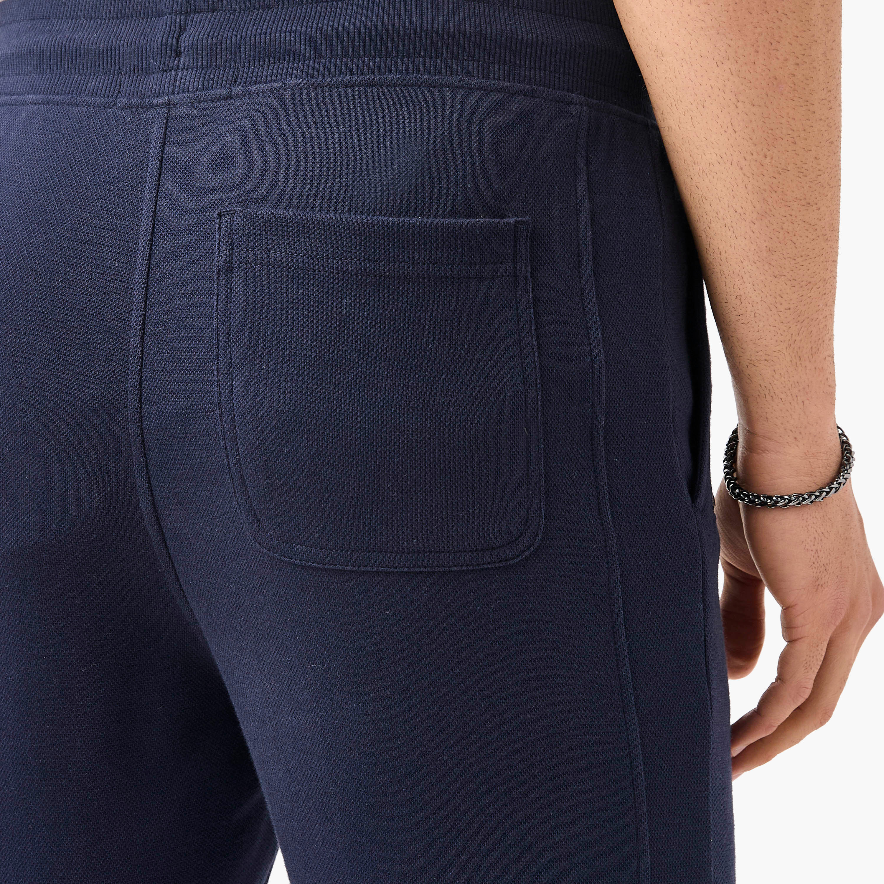 Iconic Panelled Slim Fit Flexi Waist Joggers with Pockets-men-clothing-bottoms-joggers-image-15