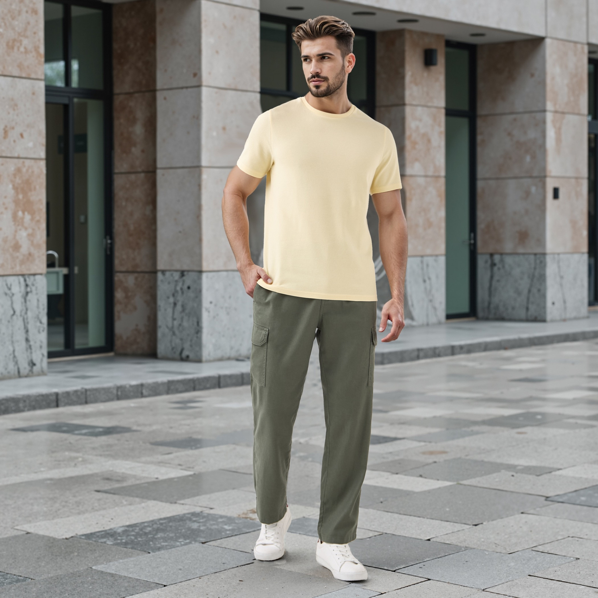 Iconic Popcorn Textured T-shirt-men-clothing-tshirtsandpolos-tshirts-image-31