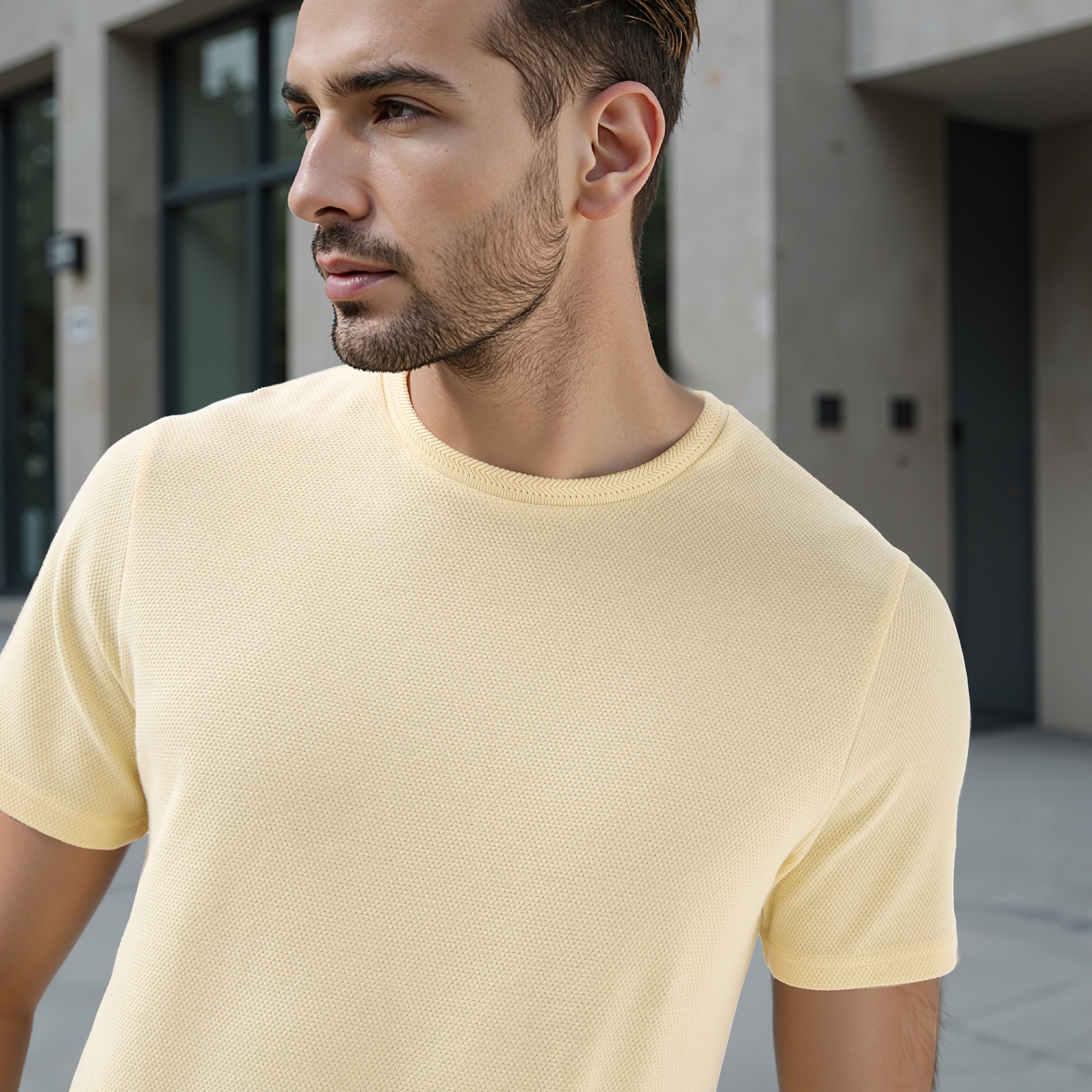 Iconic Popcorn Textured T-shirt-men-clothing-tshirtsandpolos-tshirts-image-33