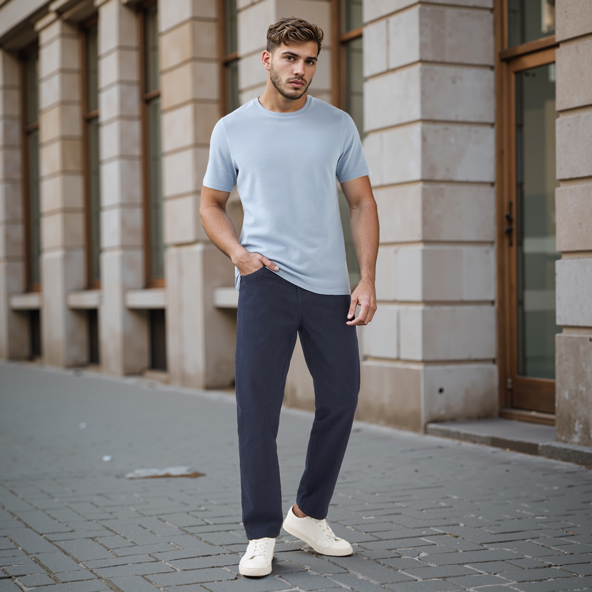 Iconic Popcorn Textured T-shirt-men-clothing-tshirtsandpolos-tshirts-image-12