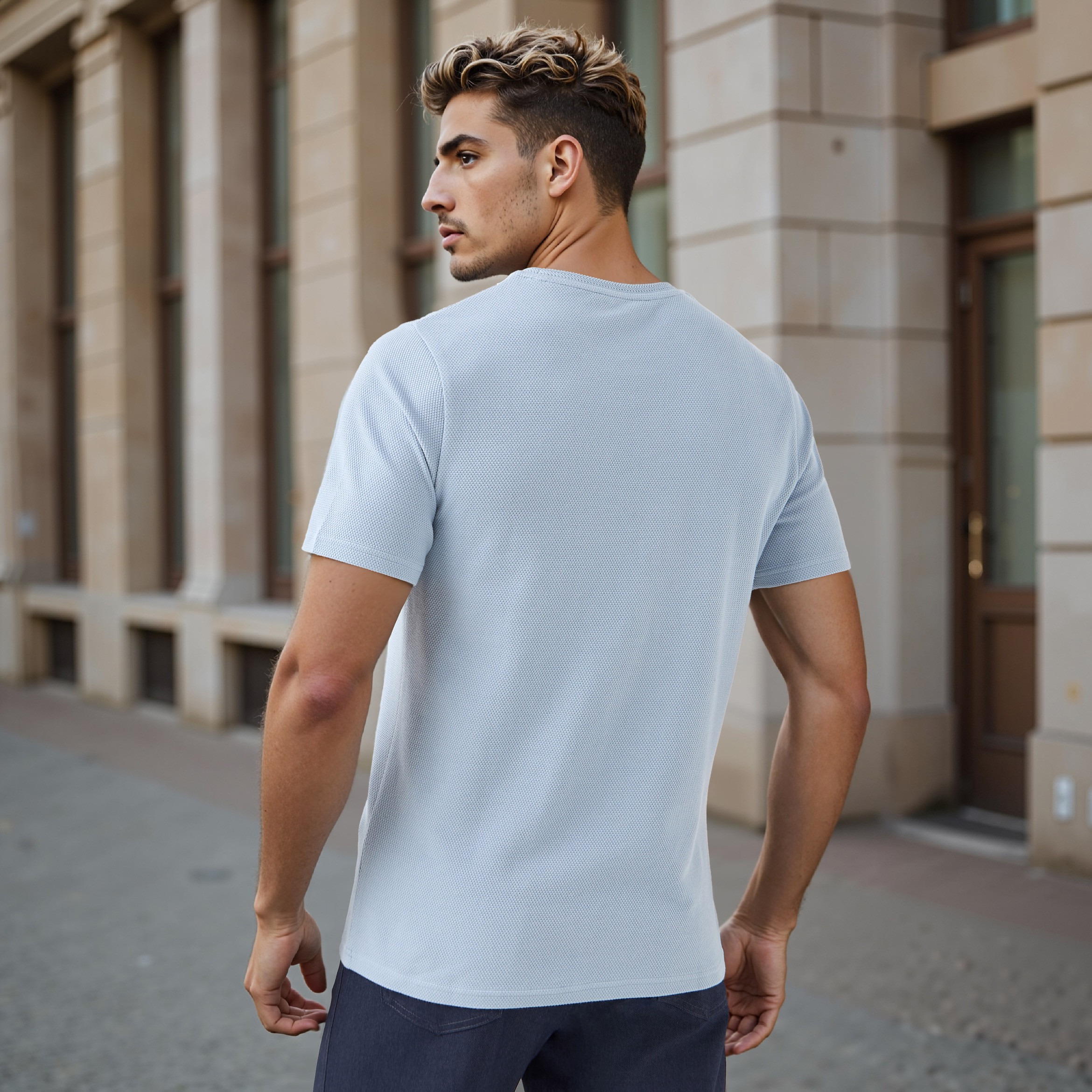 Iconic Popcorn Textured T-shirt-men-clothing-tshirtsandpolos-tshirts-image-13
