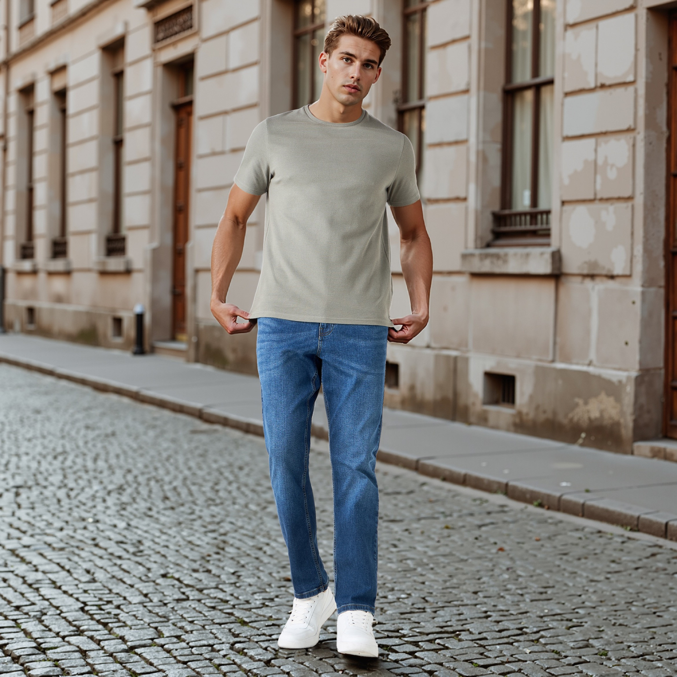 Iconic Popcorn Textured T-shirt-men-clothing-tshirtsandpolos-tshirts-image-16
