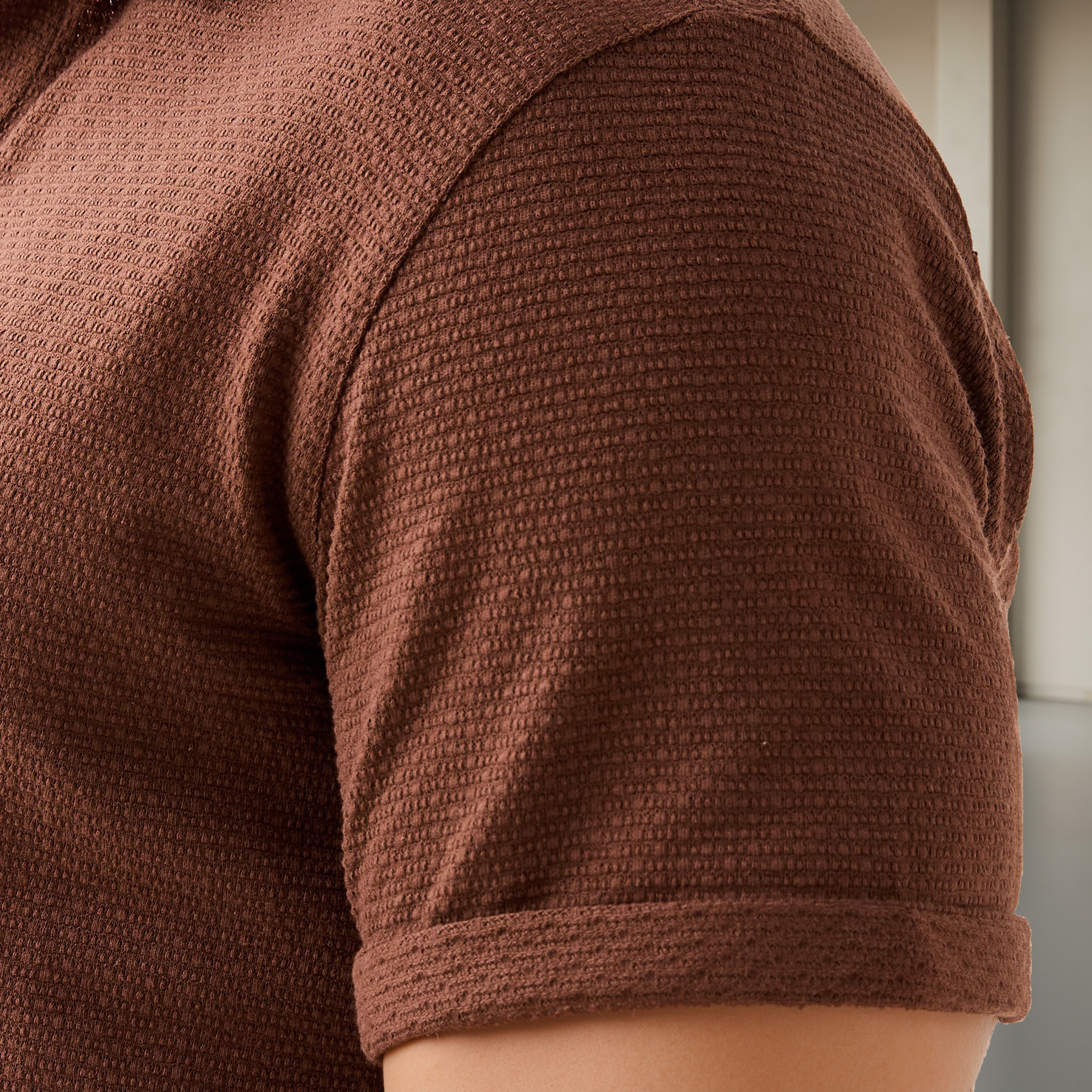 Iconic Textured Slim Fit Shirt-men-clothing-shirts-image-5