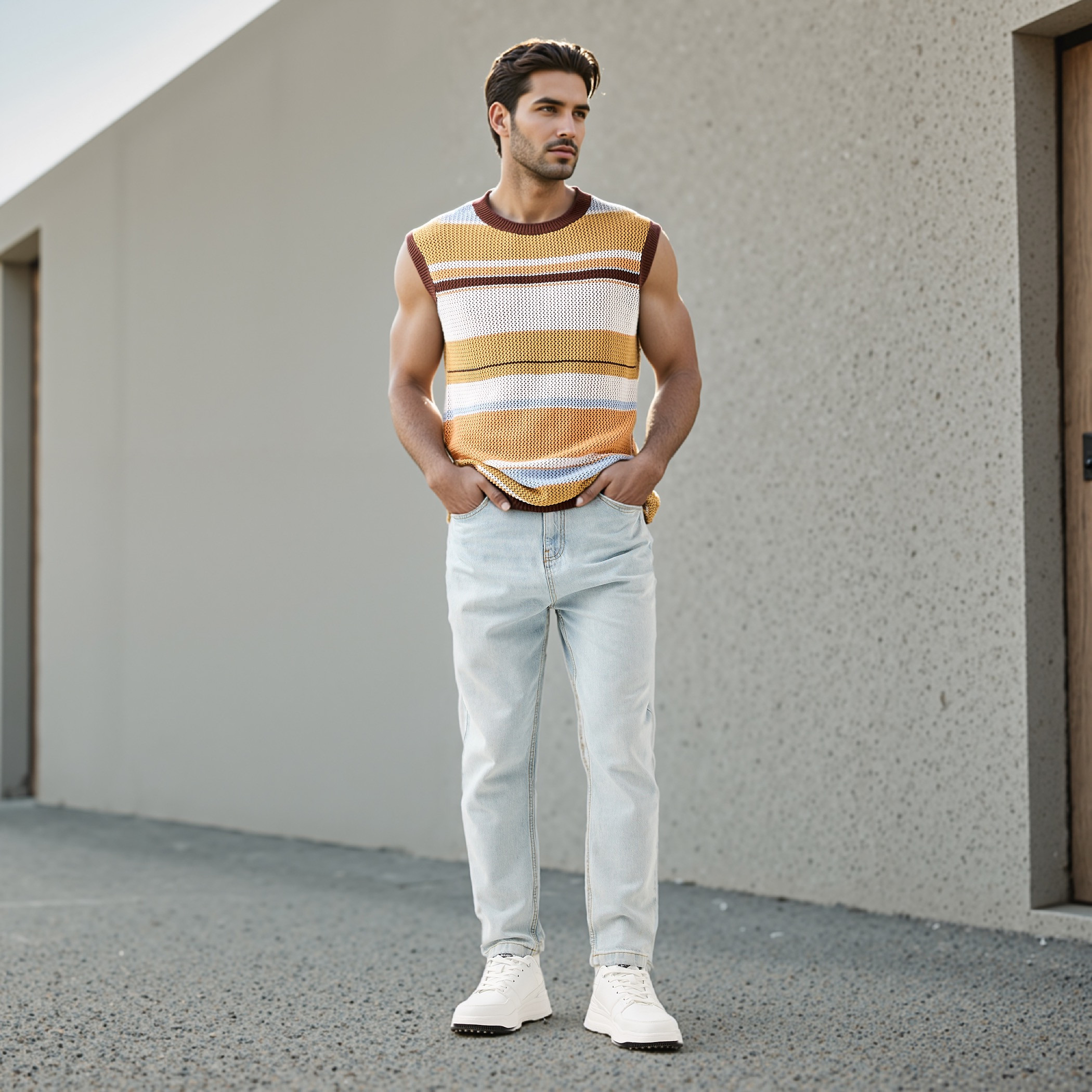 Iconic Striped Sleeveless Pullover-men-clothing-sweatersandpullovers-image-3