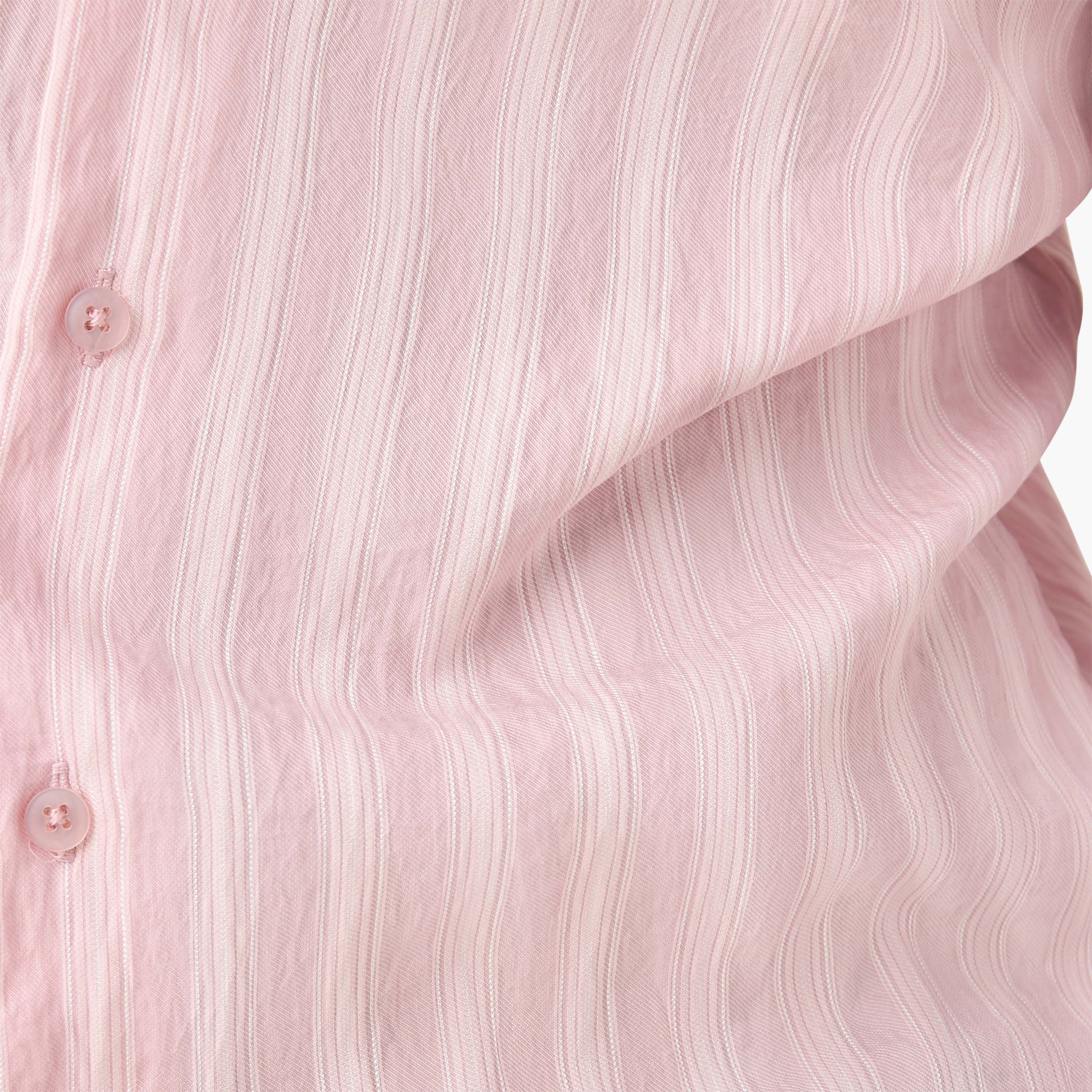 Iconic Regular Fit Striped Collared Shirt with Long Sleeves-men-clothing-shirts-image-5