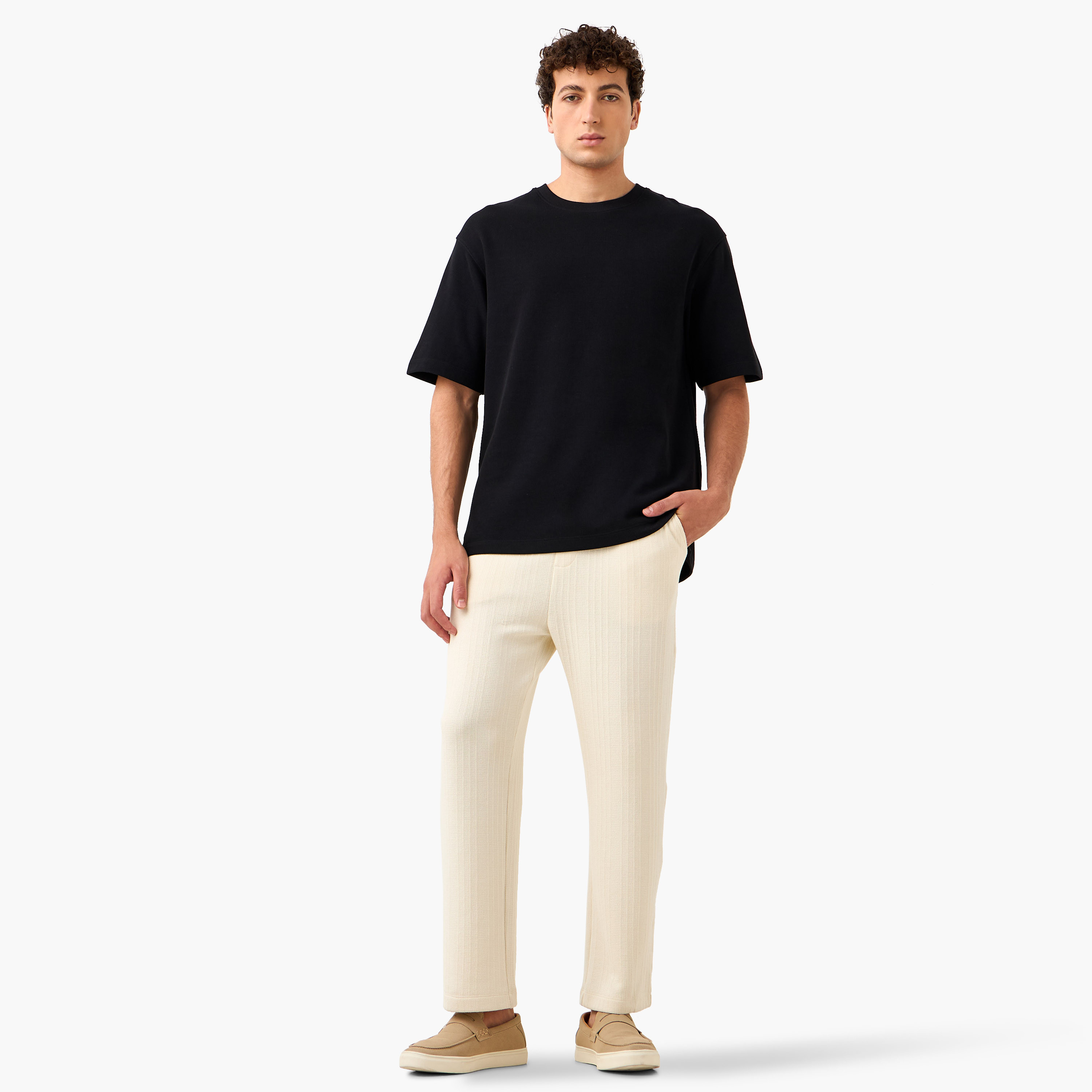 Iconic Textured T-shirt-men-clothing-tshirtsandpolos-tshirts-image-2