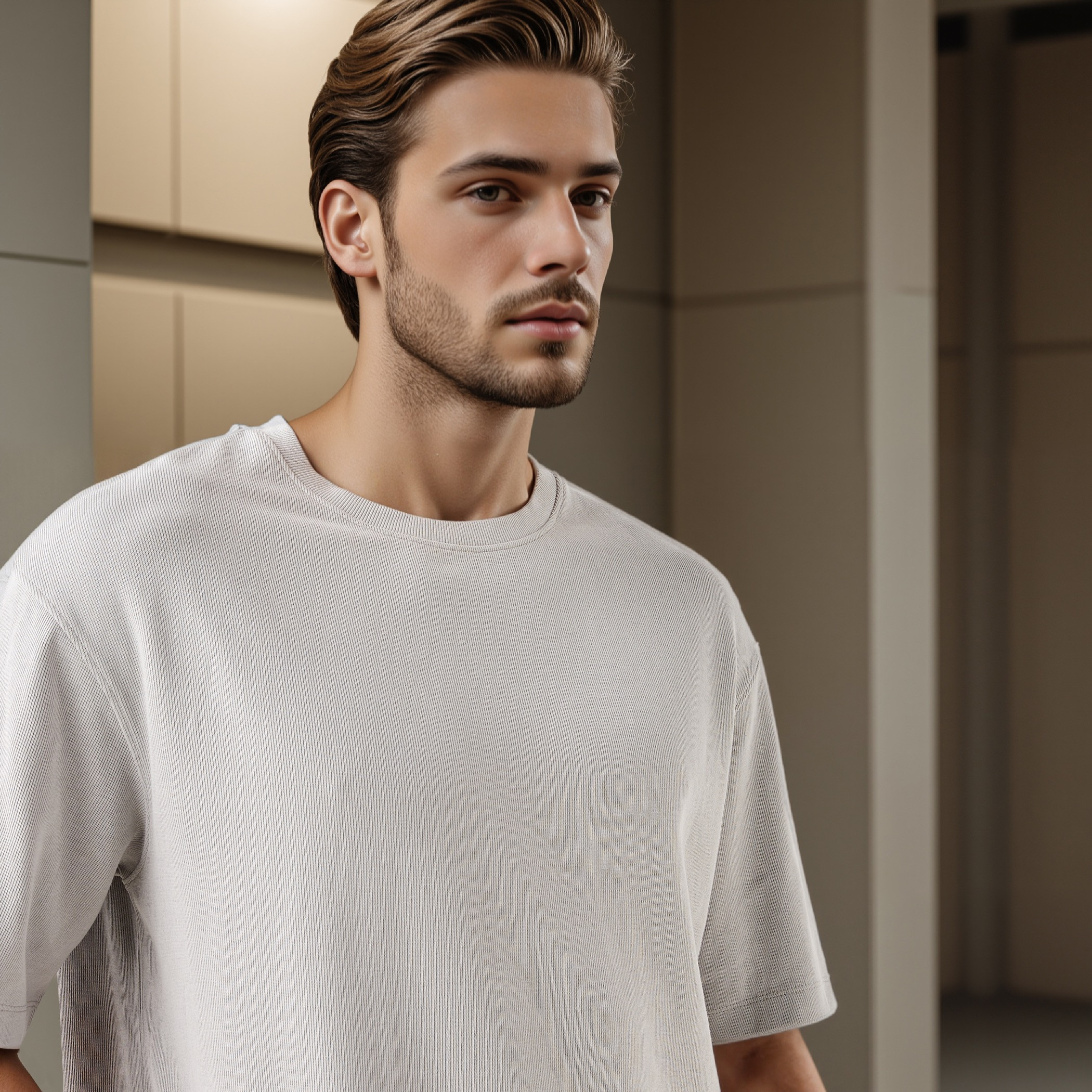 تيشيرت بارز الملمس من آيكونيك-men-clothing-tshirtsandpolos-tshirts-image-4