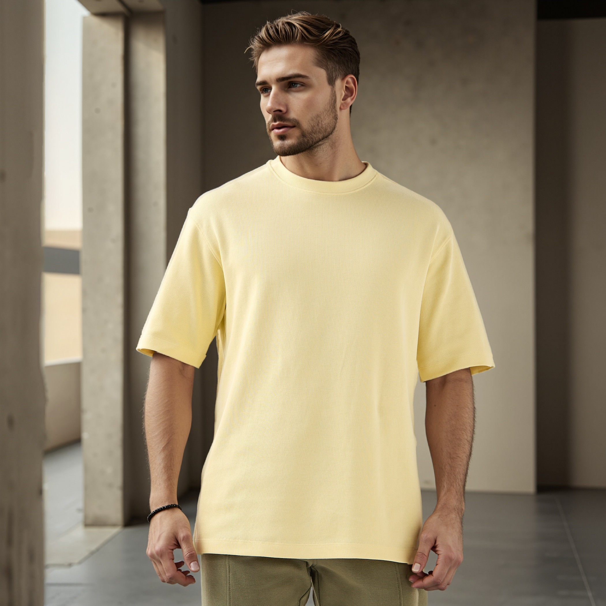Iconic Textured T-shirt-men-clothing-tshirtsandpolos-tshirts-image-1