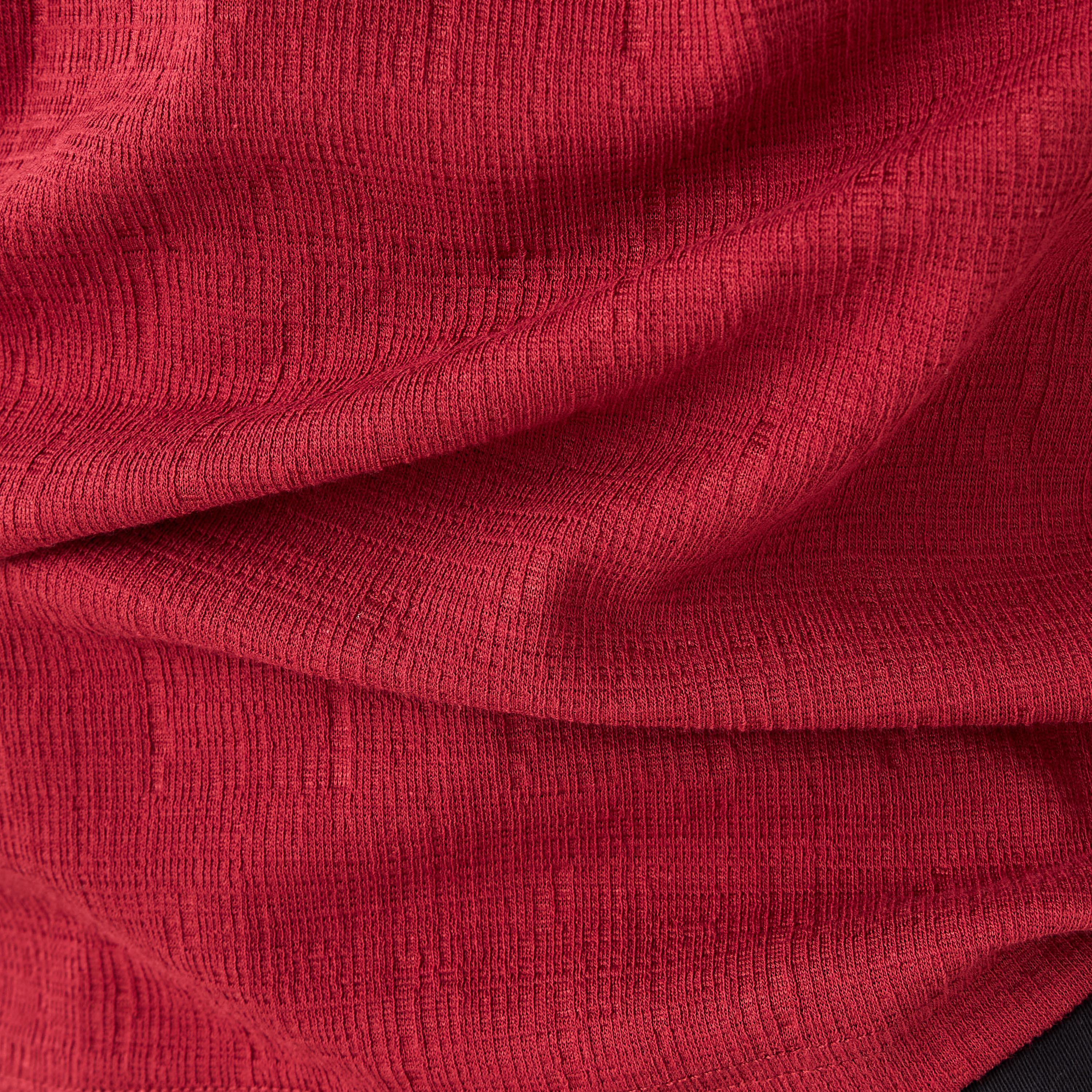 تيشيرت بارز الملمس بقصة مريحة من آيكونيك-men-clothing-tshirtsandpolos-tshirts-image-5