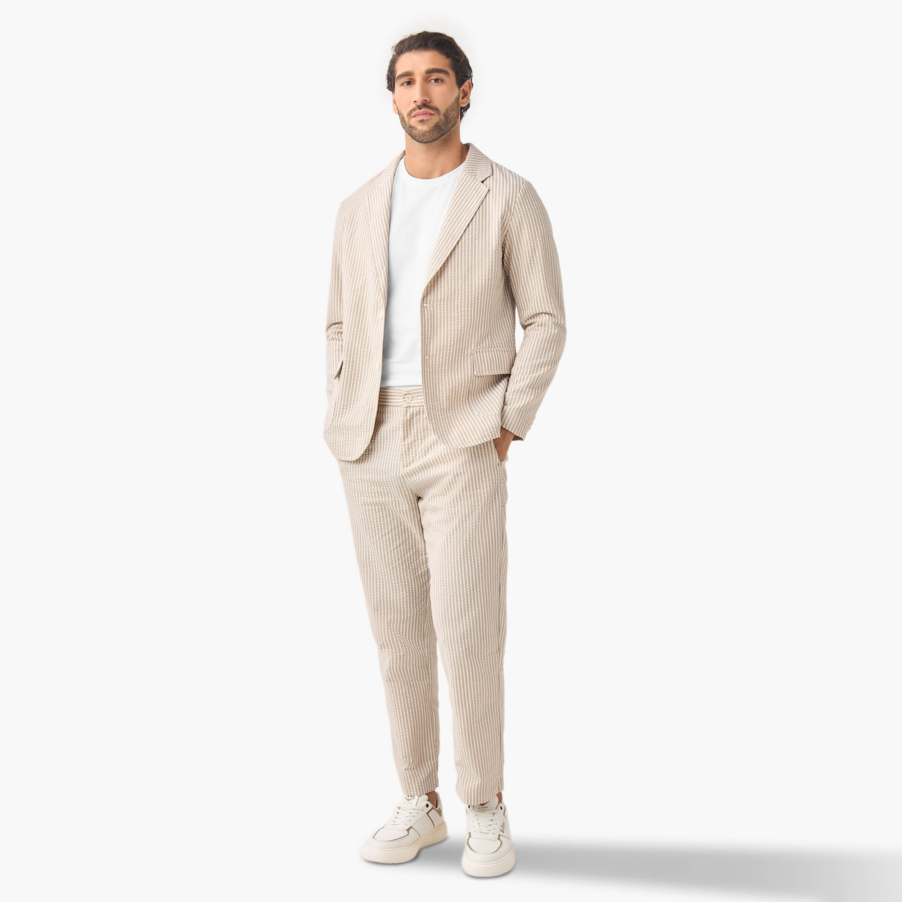Iconic Seersucker Striped Trousers with Pockets-men-clothing-bottoms-trousersandchinos-trousers-image-2