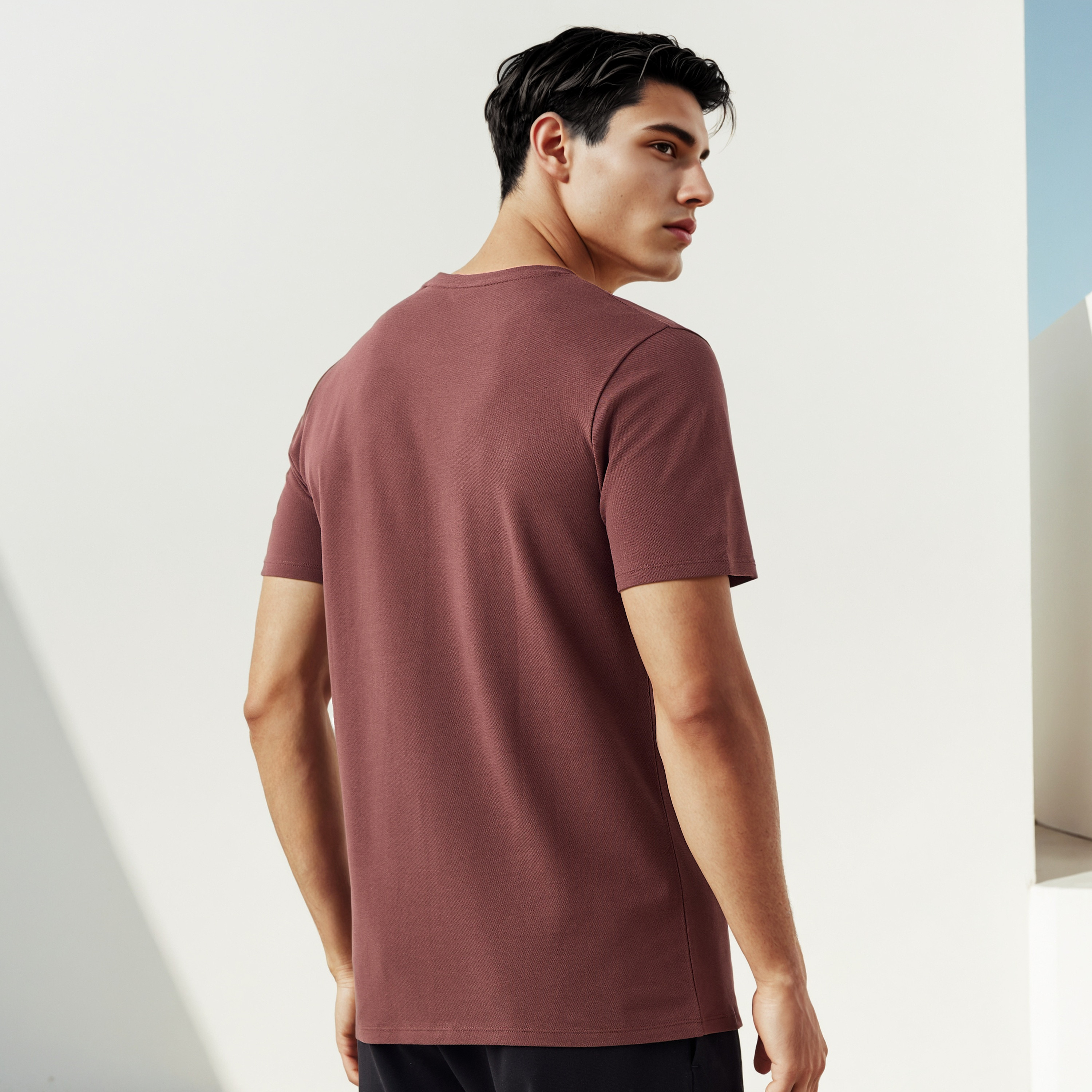 Iconic Slogan Print Pique T-shirt-men-clothing-tshirtsandpolos-tshirts-image-3