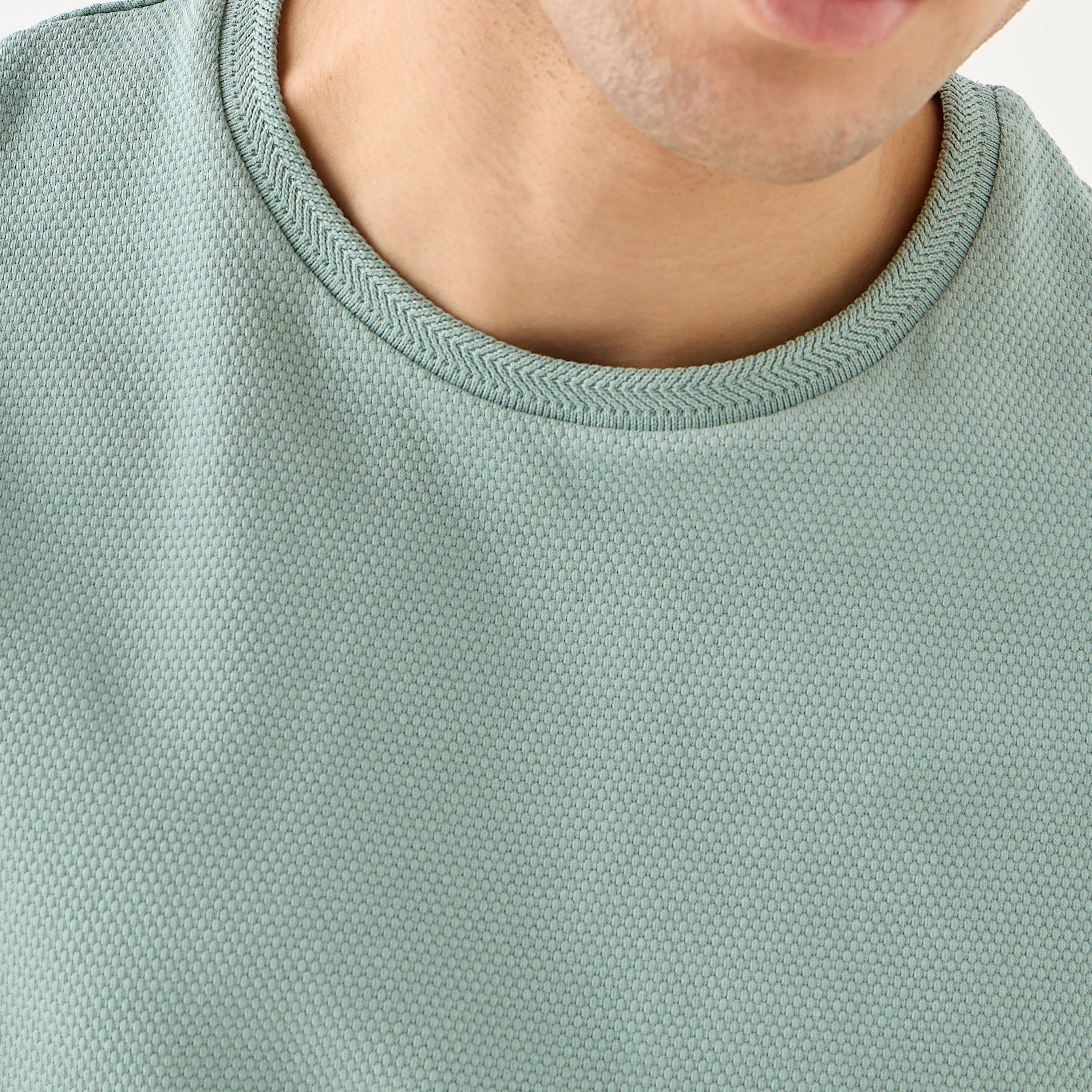 Popcorn Textured Regular Fit T-shirt-men-clothing-tshirtsandpolos-tshirts-image-6