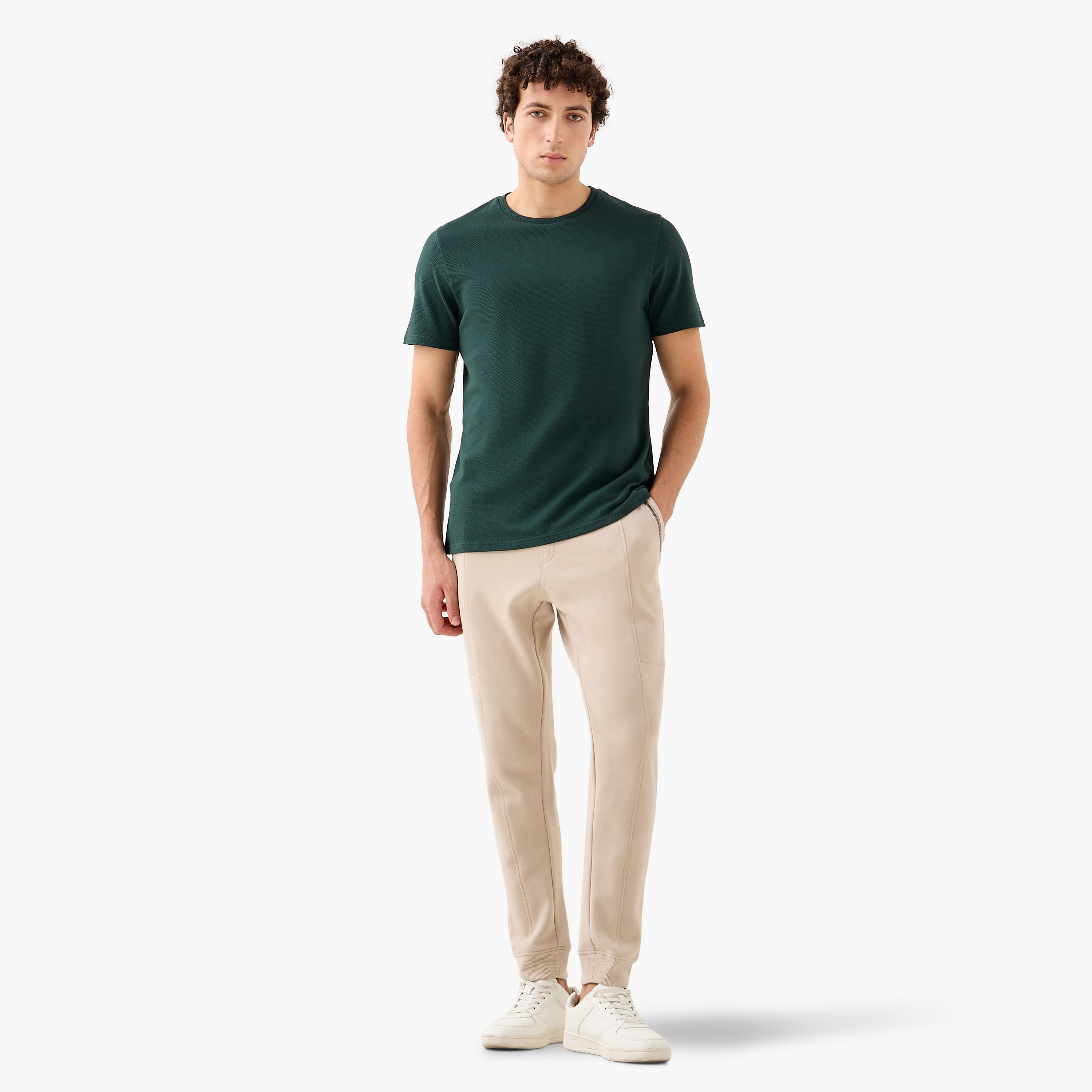 Popcorn Textured Regular Fit T-shirt-men-clothing-tshirtsandpolos-tshirts-image-2