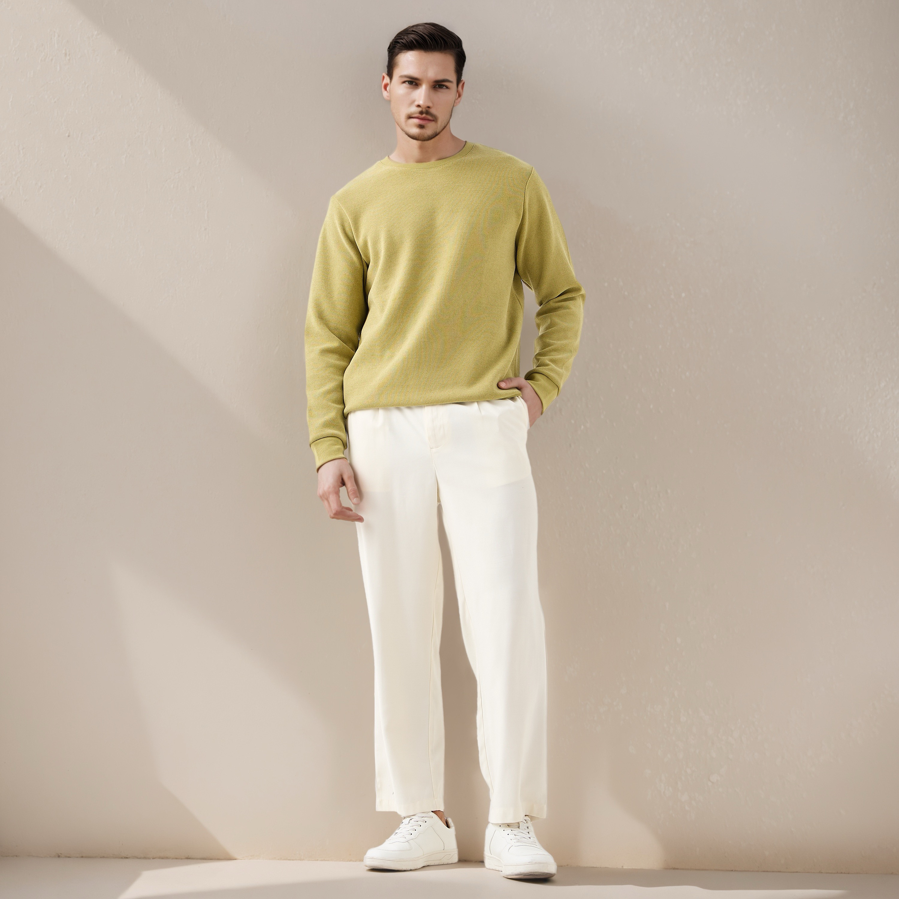 سويت شيرت من الجيرسي الثقيل من أيكونيك-men-winterwear-hoodiesandsweatshirts-image-18