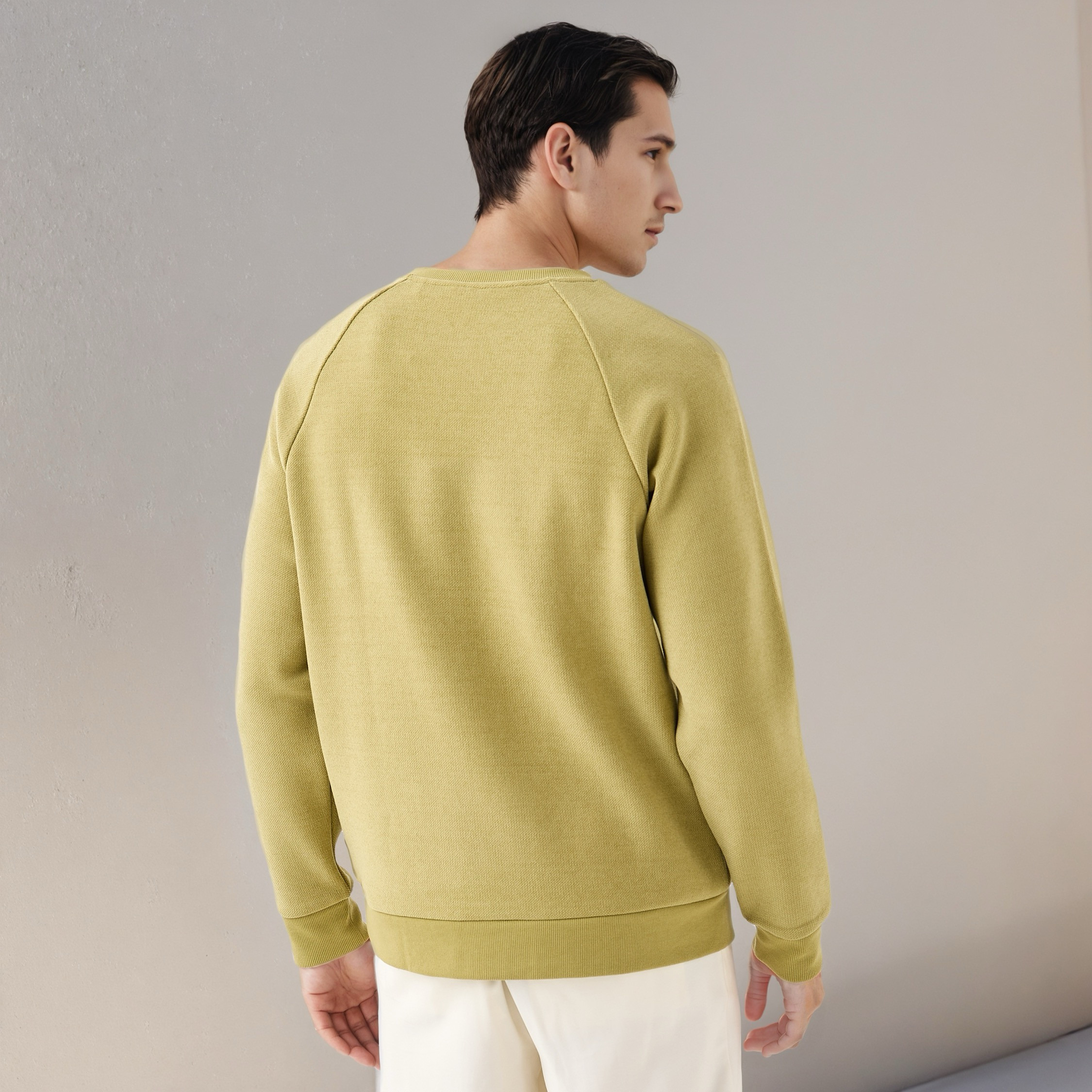 سويت شيرت من الجيرسي الثقيل من أيكونيك-men-winterwear-hoodiesandsweatshirts-image-19