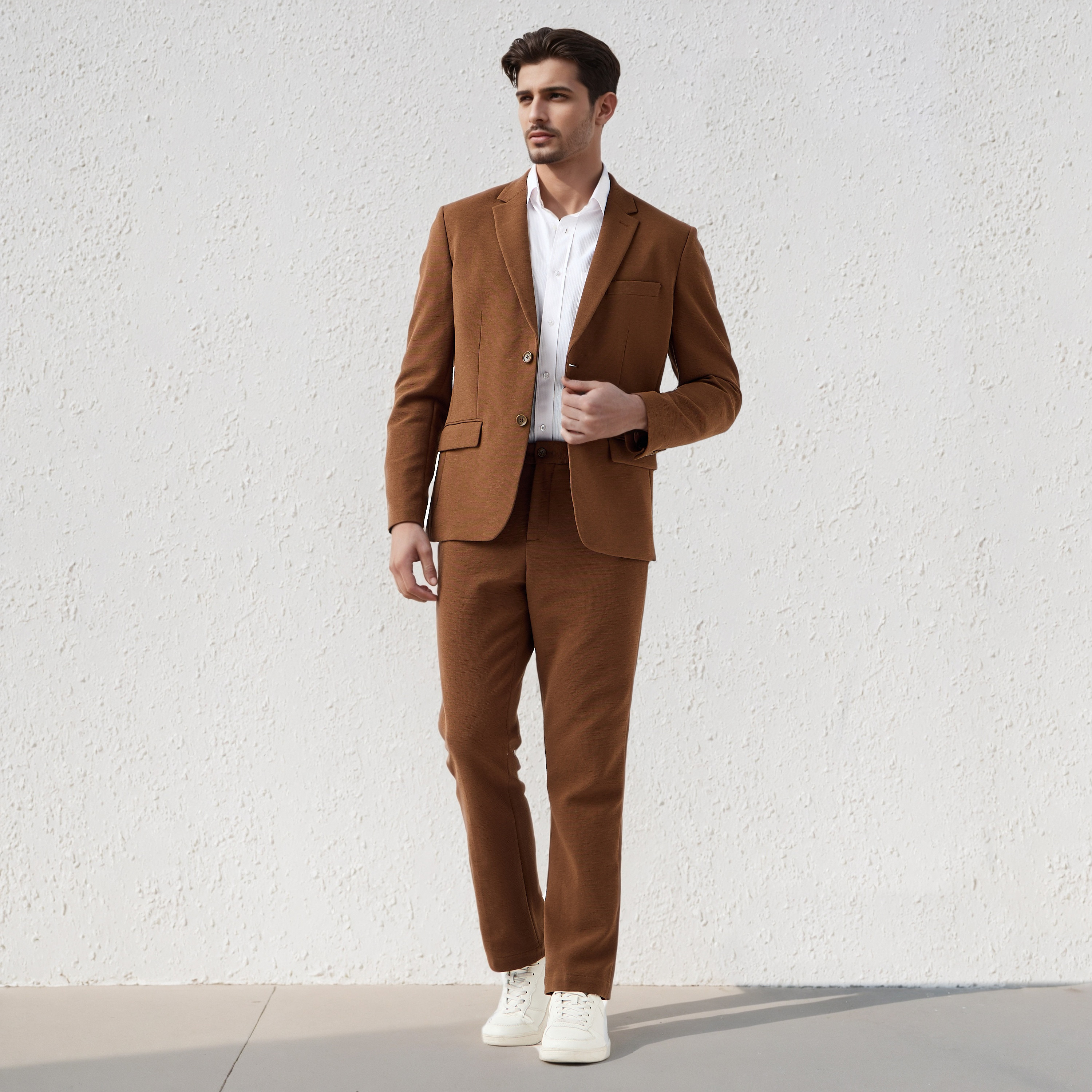 Iconic Men Regular Fit Formal Trousers-men-clothing-bottoms-trousersandchinos-trousers-image-2