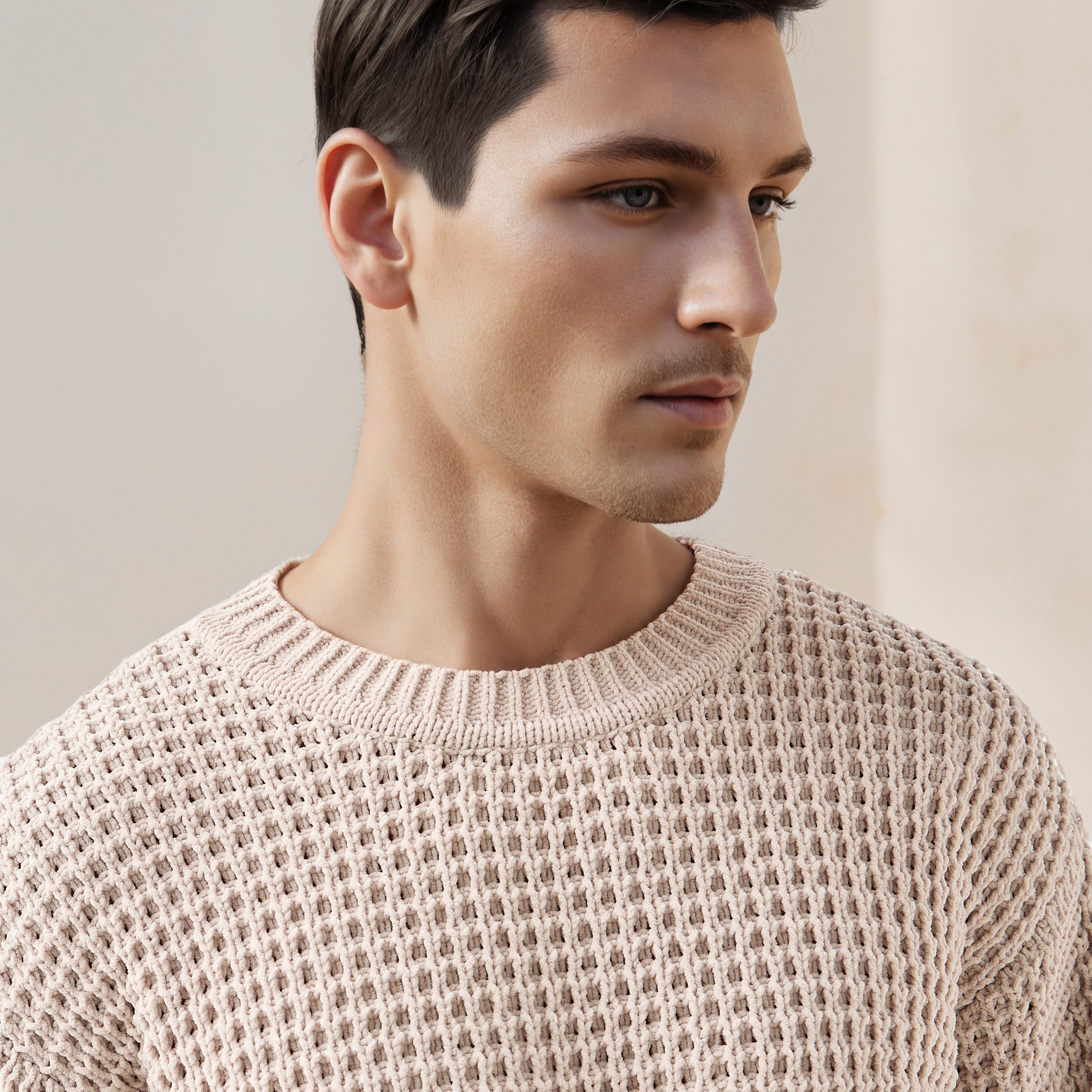 Iconic Derby Textured Sweatshirt-men-winterwear-hoodiesandsweatshirts-image-5