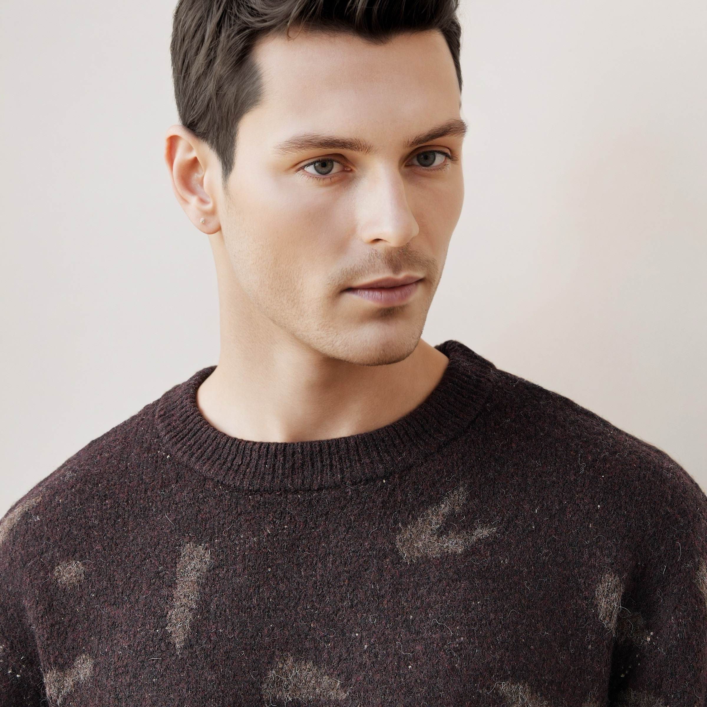 Iconic Abstract Print Crew Neck Sweatshirt-men-winterwear-hoodiesandsweatshirts-image-5