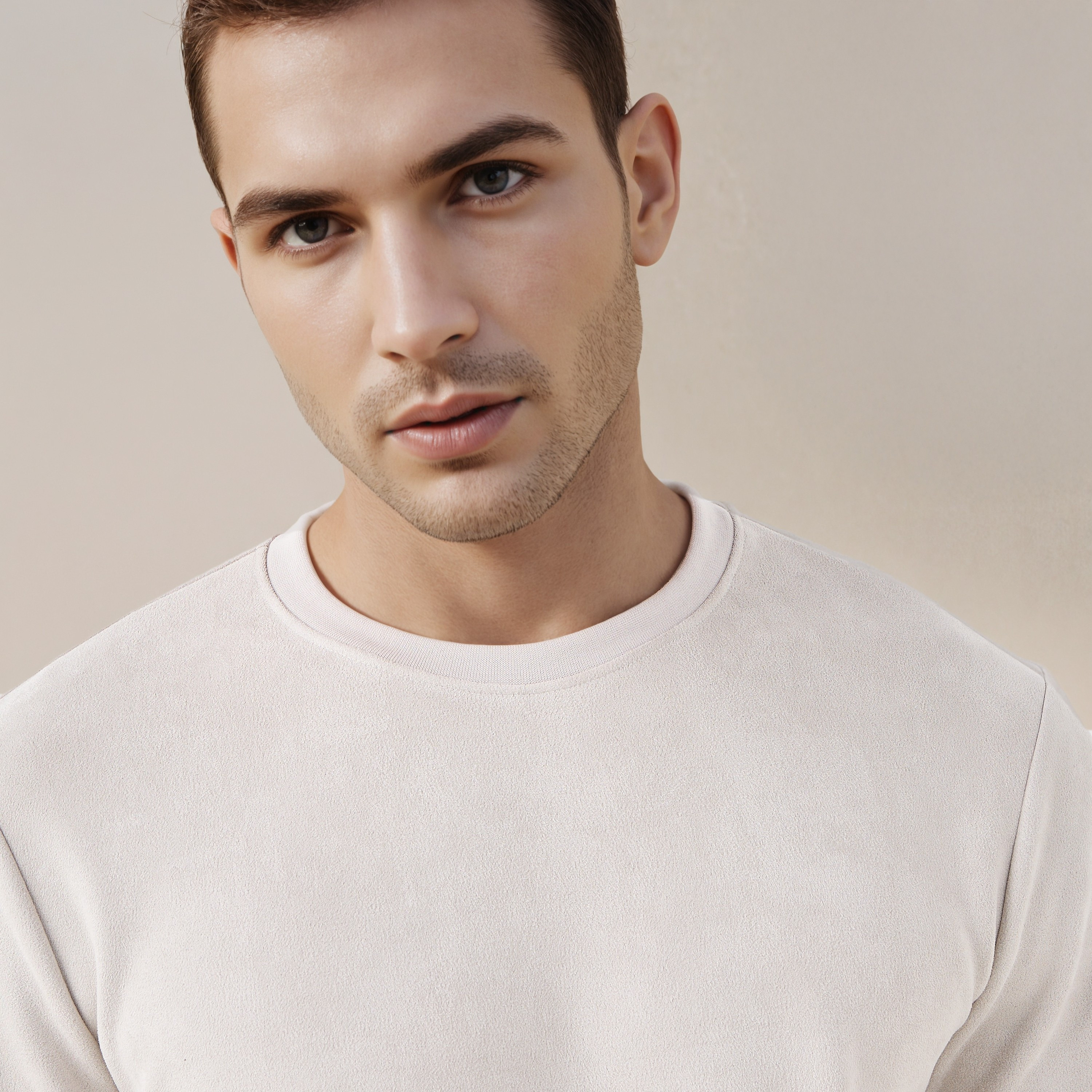 Iconic Suede Sweatshirt-men-winterwear-hoodiesandsweatshirts-image-4