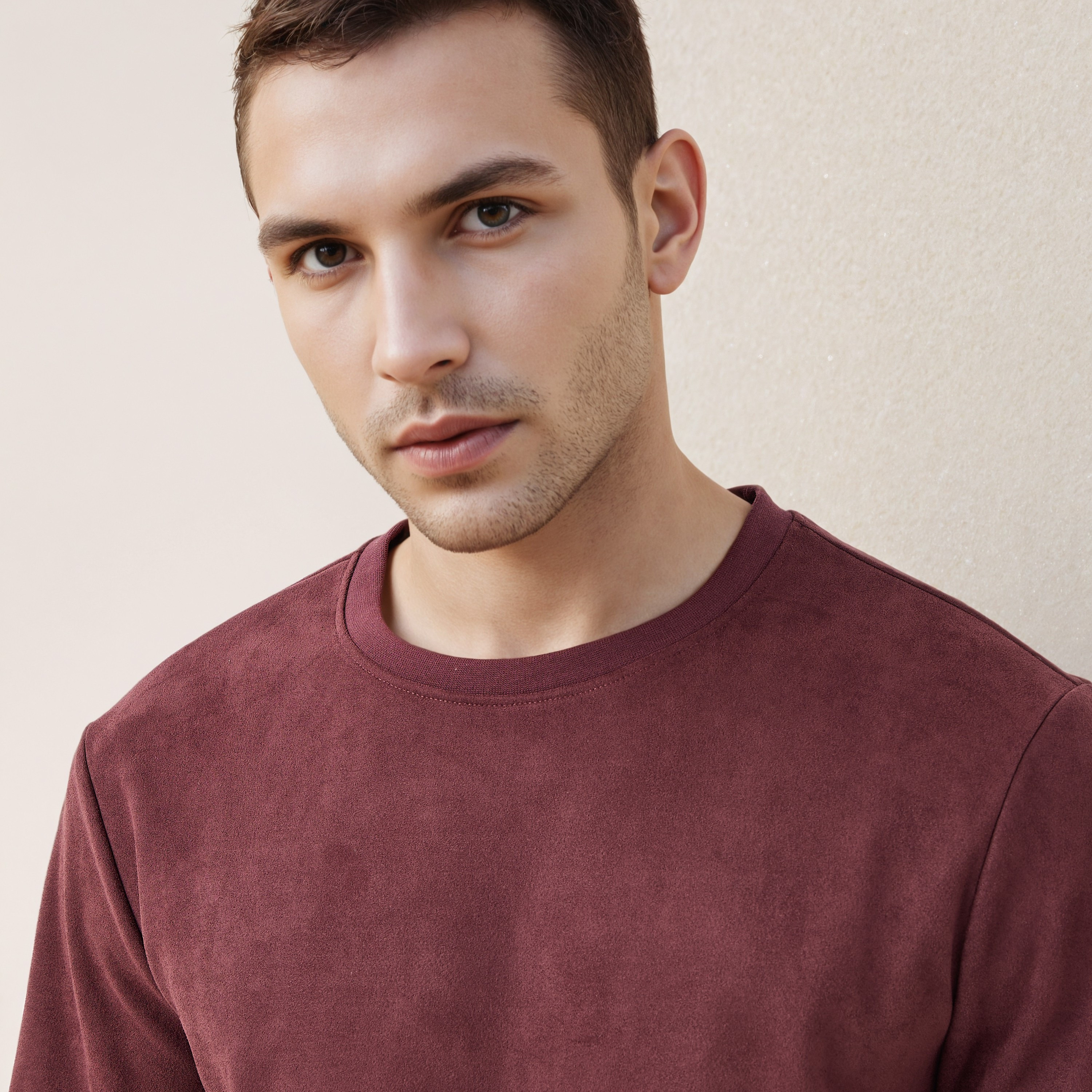 Iconic Suede Sweatshirt-men-winterwear-hoodiesandsweatshirts-image-4