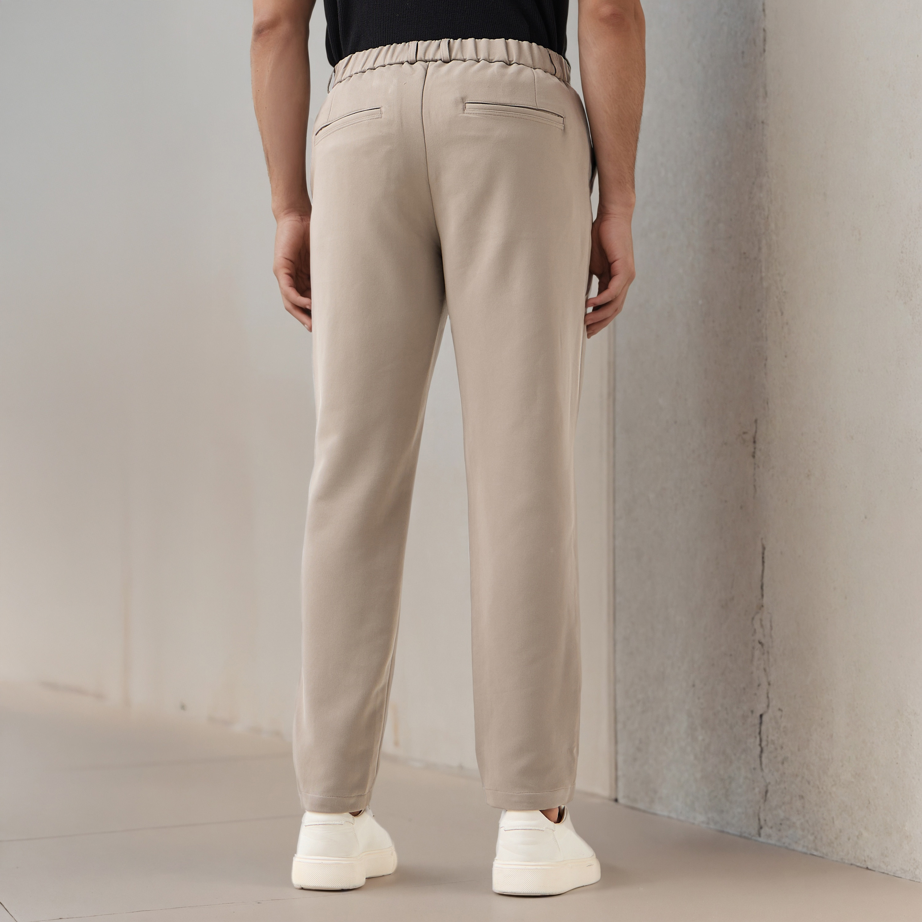 Iconic Men Slim Fit Flexi Waist Formal Trousers-men-clothing-bottoms-trousersandchinos-trousers-image-3