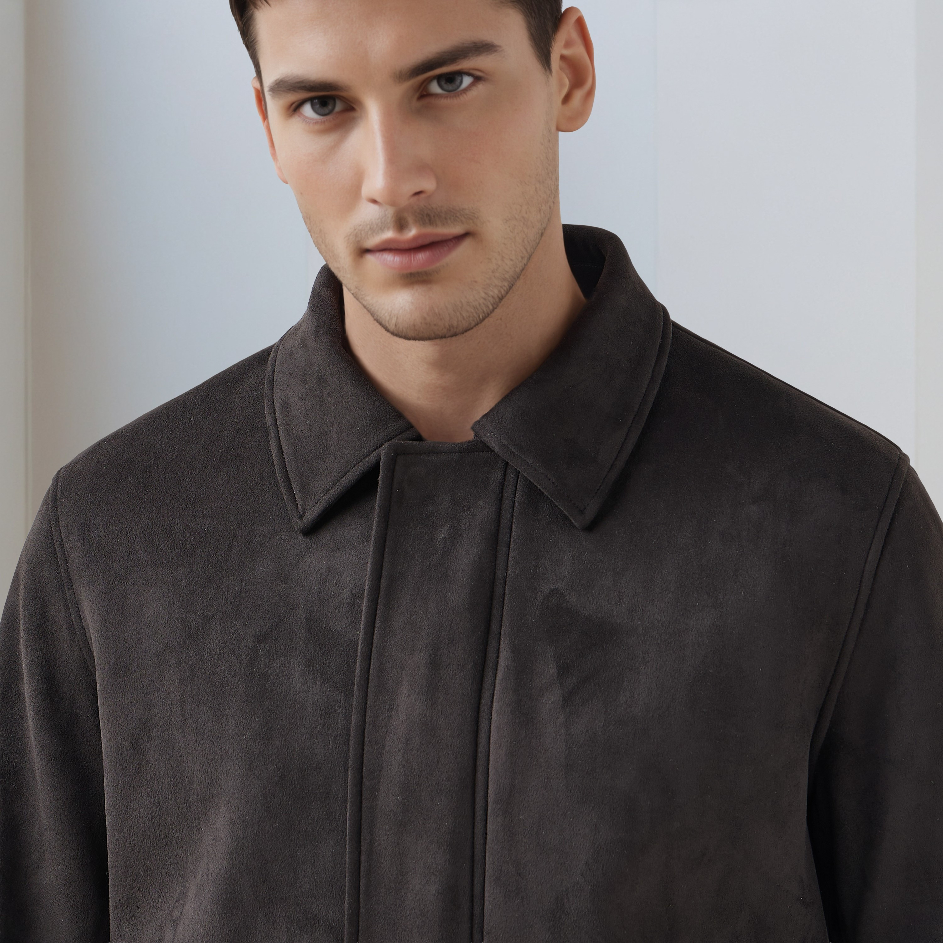 Iconic Men Regular Fit Zip Through Biker Jacket-men-clothing-jacketsandblazers-jackets-image-4