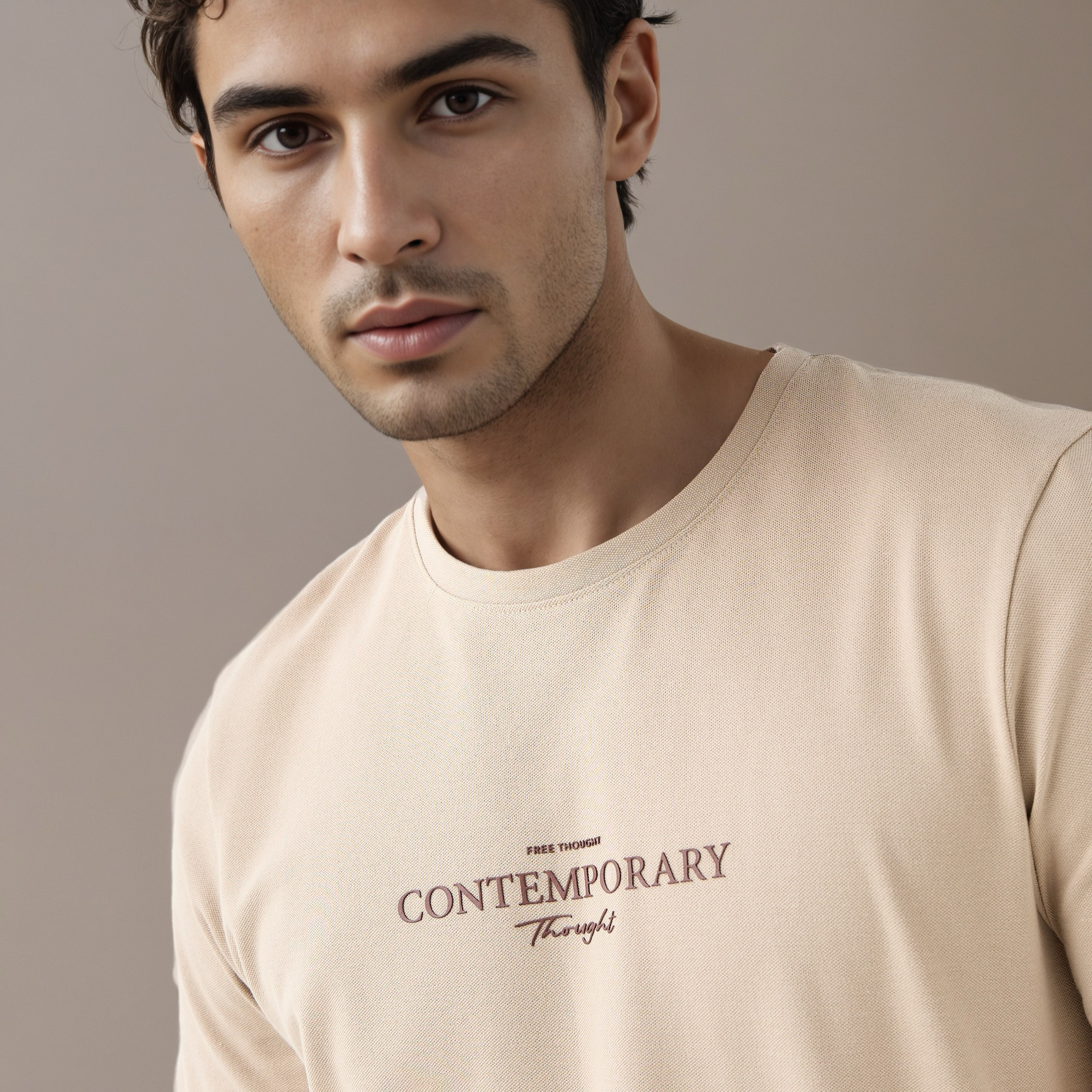 Iconic Slogan Print Pique T-shirt-men-clothing-tshirtsandpolos-tshirts-image-4