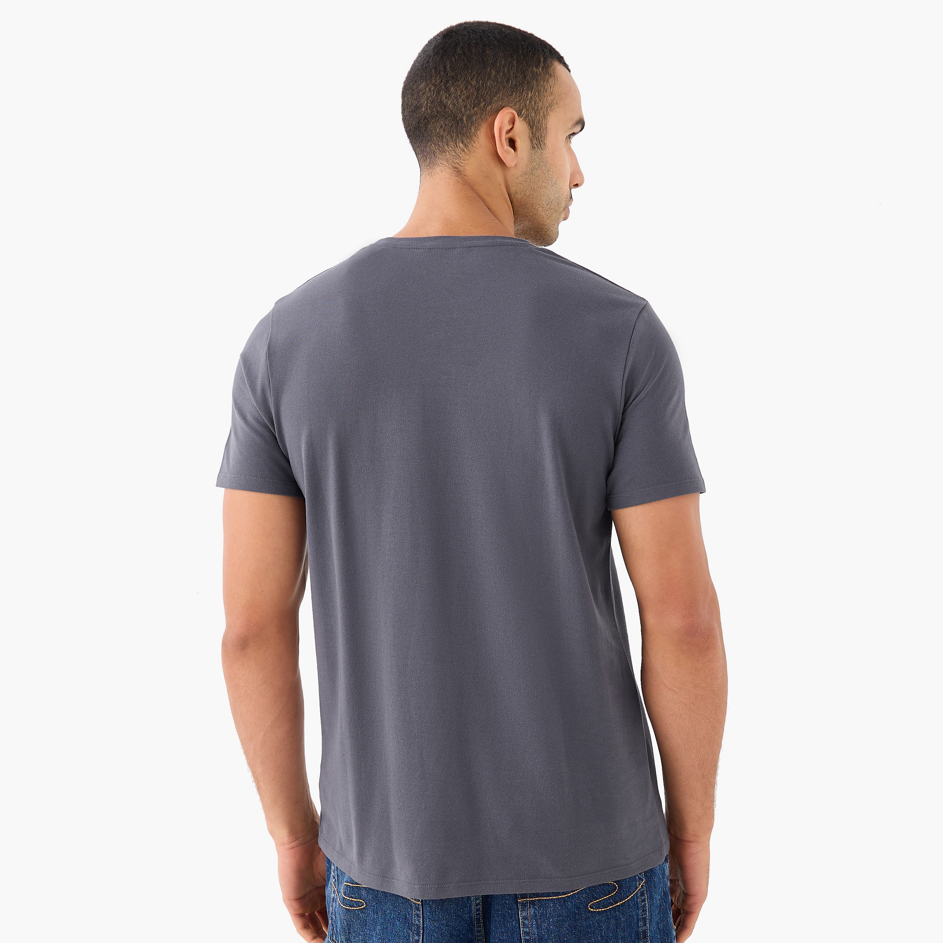 Iconic Slogan Print Pique T-shirt-men-clothing-tshirtsandpolos-tshirts-image-3