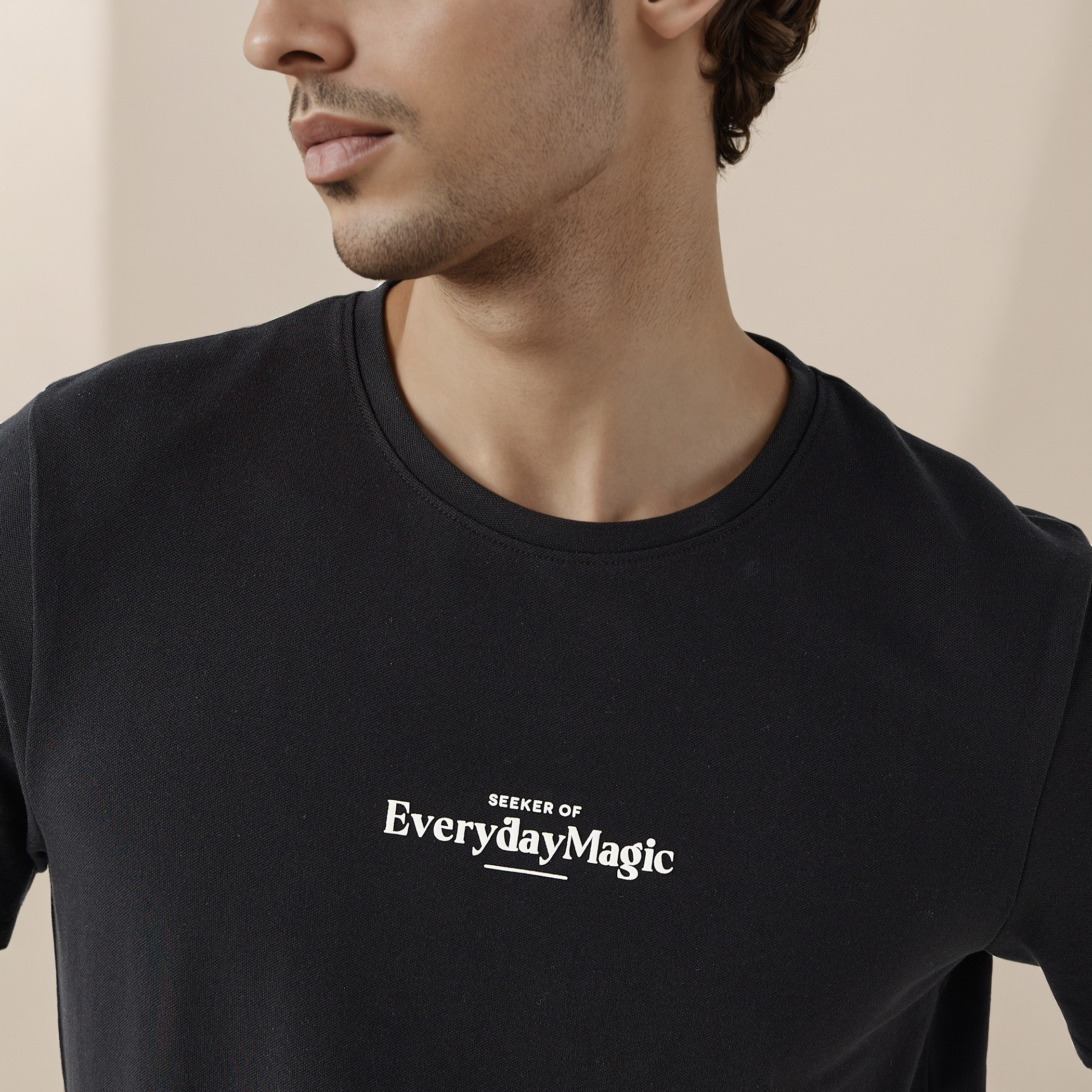 تيشيرت بيكيه بطبعات شعار من آيكونيك-men-clothing-tshirtsandpolos-tshirts-image-4