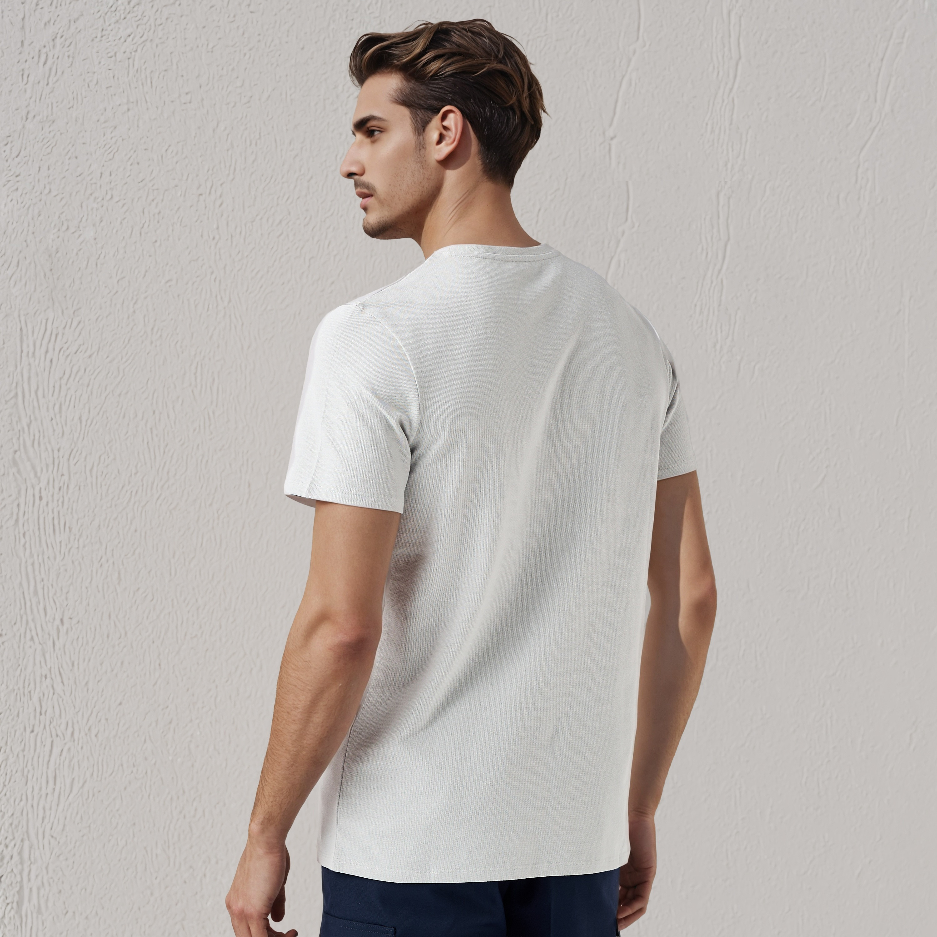Iconic Men Slim Fit Crew Neck Short Sleeves Printed T-shirt-men-clothing-tshirtsandpolos-tshirts-image-3