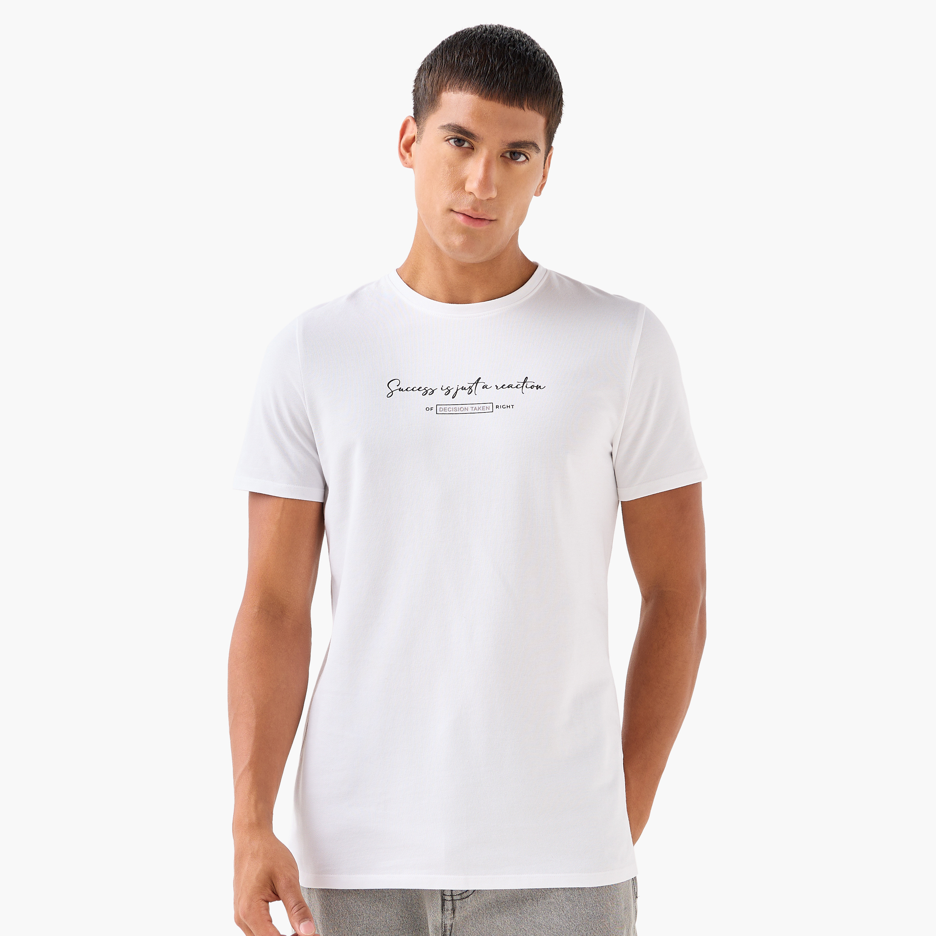 Iconic Men Slim Fit Crew Neck Short Sleeves Printed T-shirt-men-clothing-tshirtsandpolos-tshirts-image-6