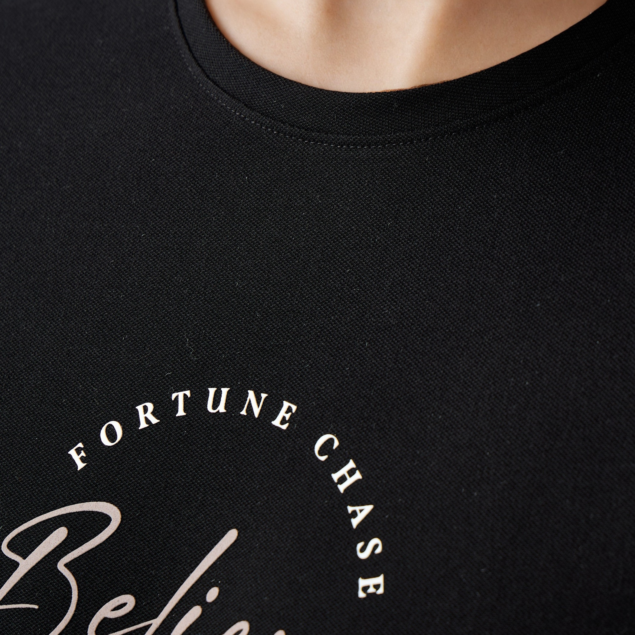 تيشيرت بقصة سليم وياقة ضيقة وأكمام قصيرة وطبعات للرجال من آيكونيك-men-clothing-tshirtsandpolos-tshirts-image-5