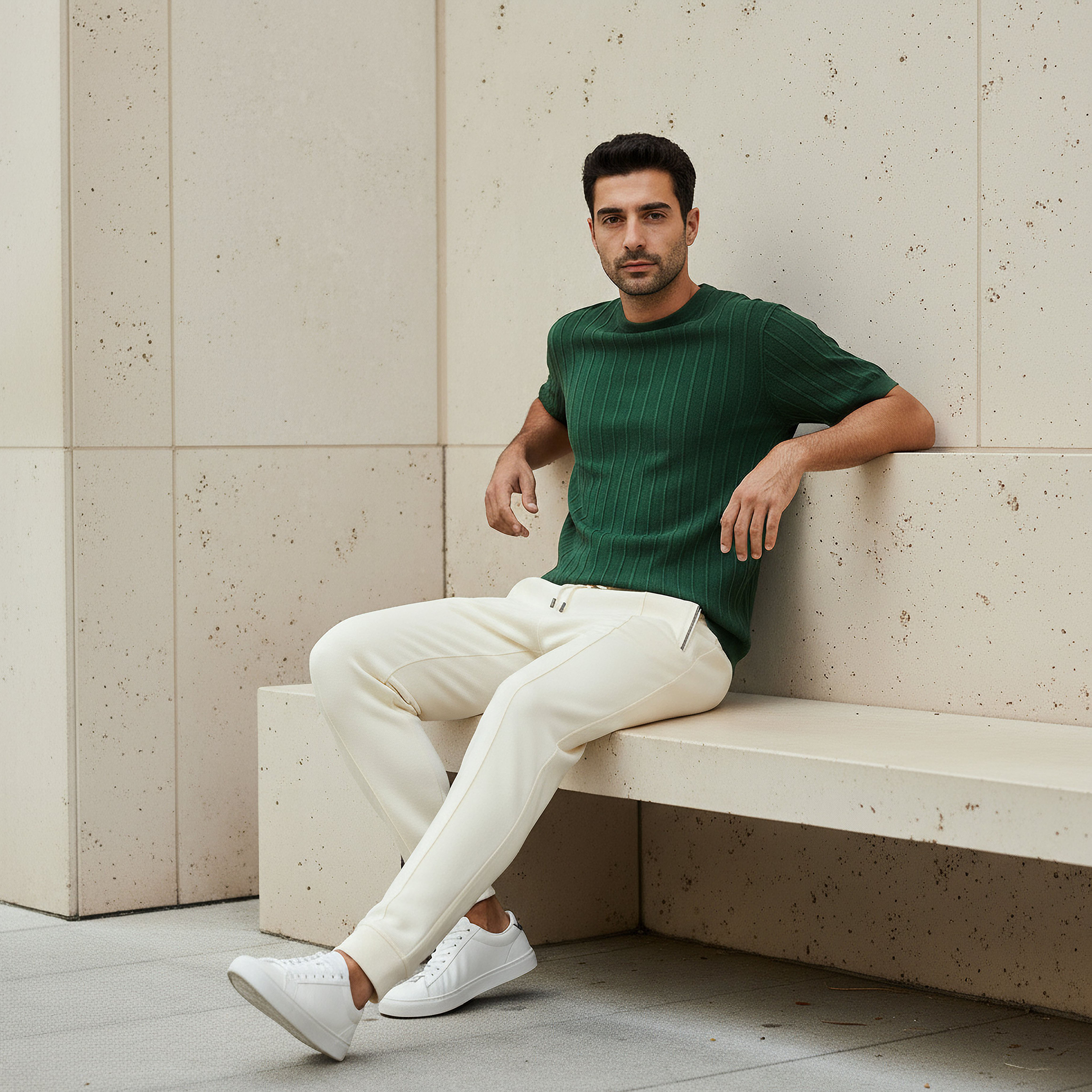 Iconic Men Slim Fit Joggers with Pockets-men-clothing-bottoms-joggers-image-5