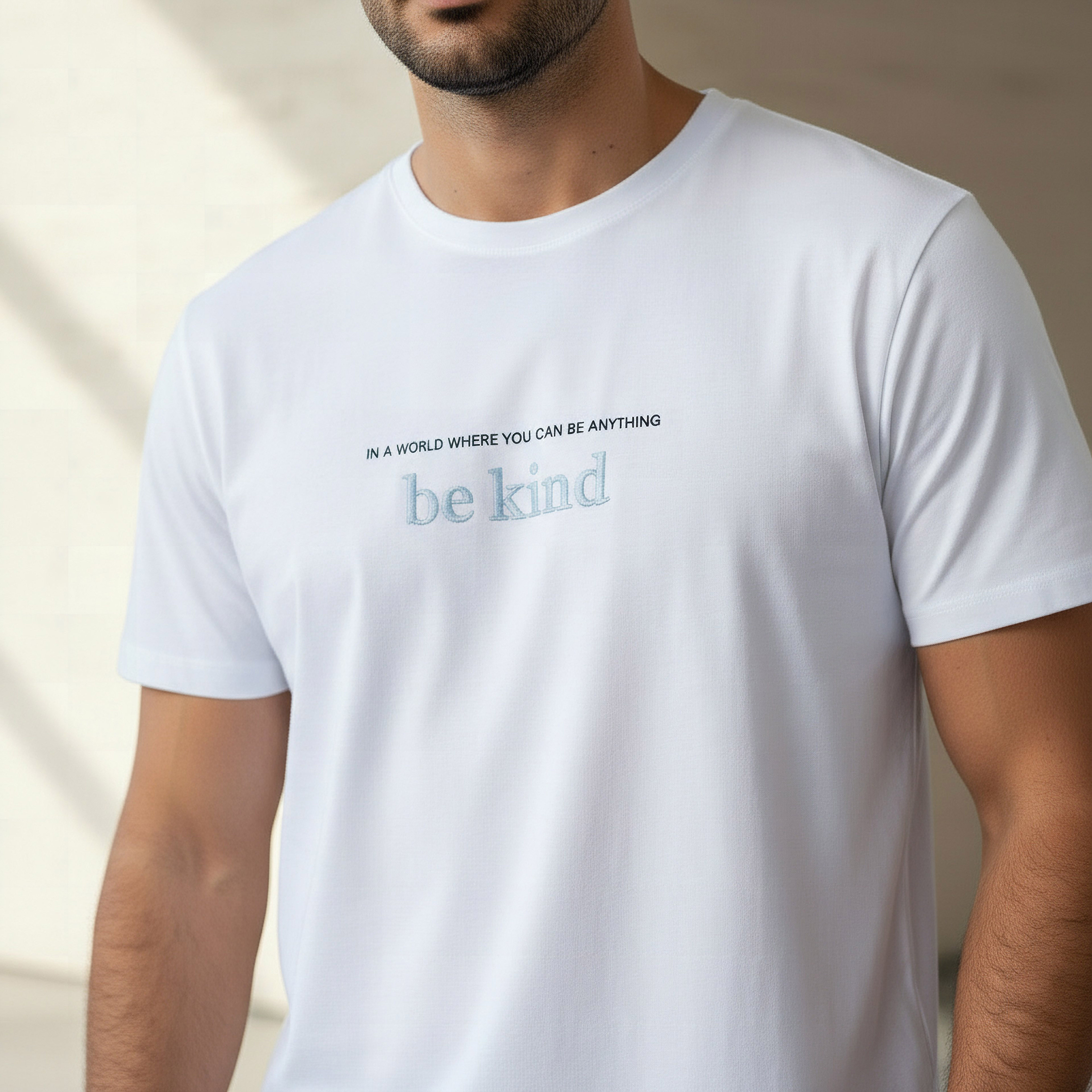 Iconic Men Slim Fit Round Neck Short Sleeve Slogan Print T-shirt-men-clothing-tshirtsandpolos-tshirts-image-4