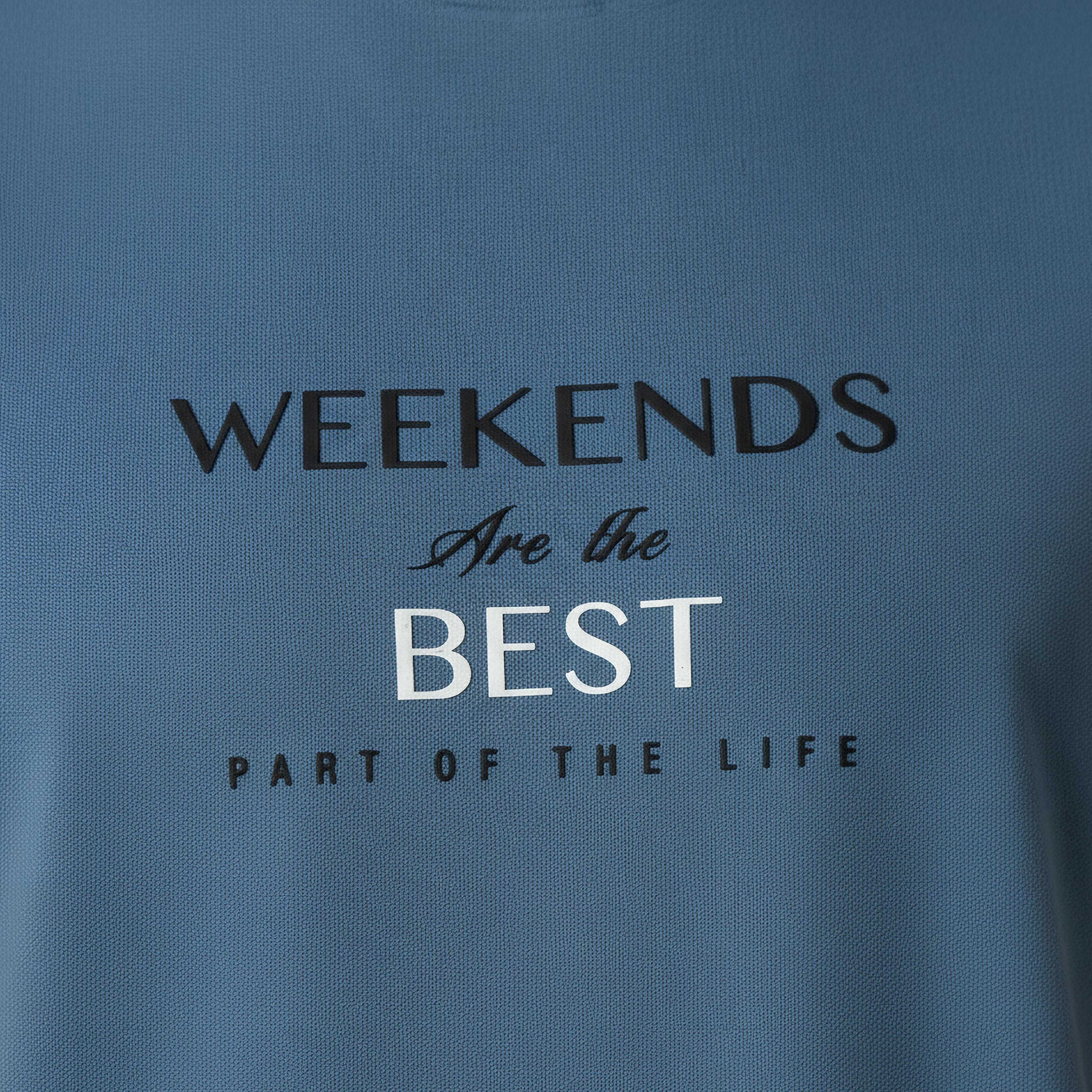 تيشيرت بقصّة سليم وياقة مستديرة وأكمام قصيرة وطبعات للرجال من آيكونيك-men-clothing-tshirtsandpolos-tshirts-image-4