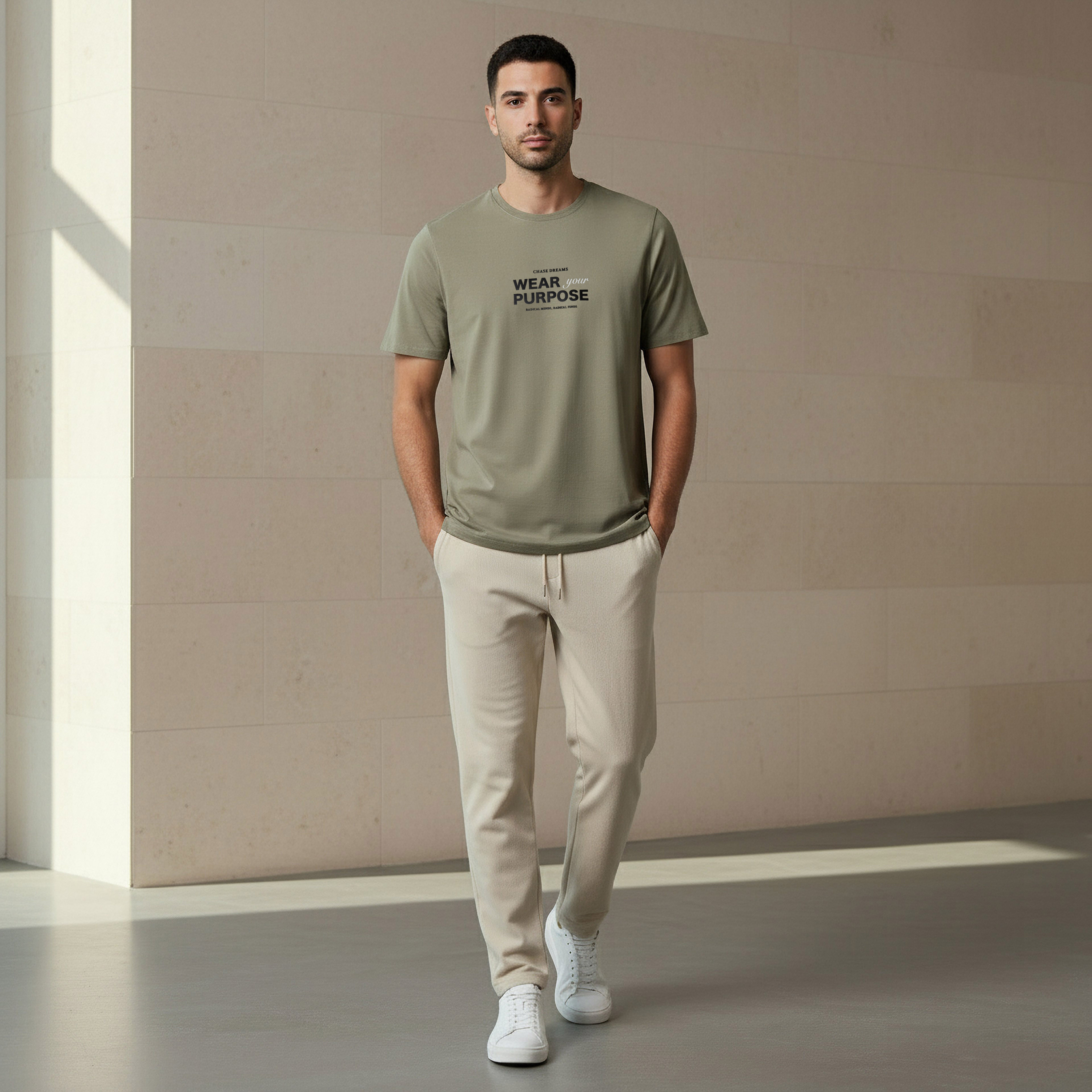 Iconic Men Slim Fit Round Neck Short Sleeve Slogan Print T-shirt-men-clothing-tshirtsandpolos-tshirts-image-2