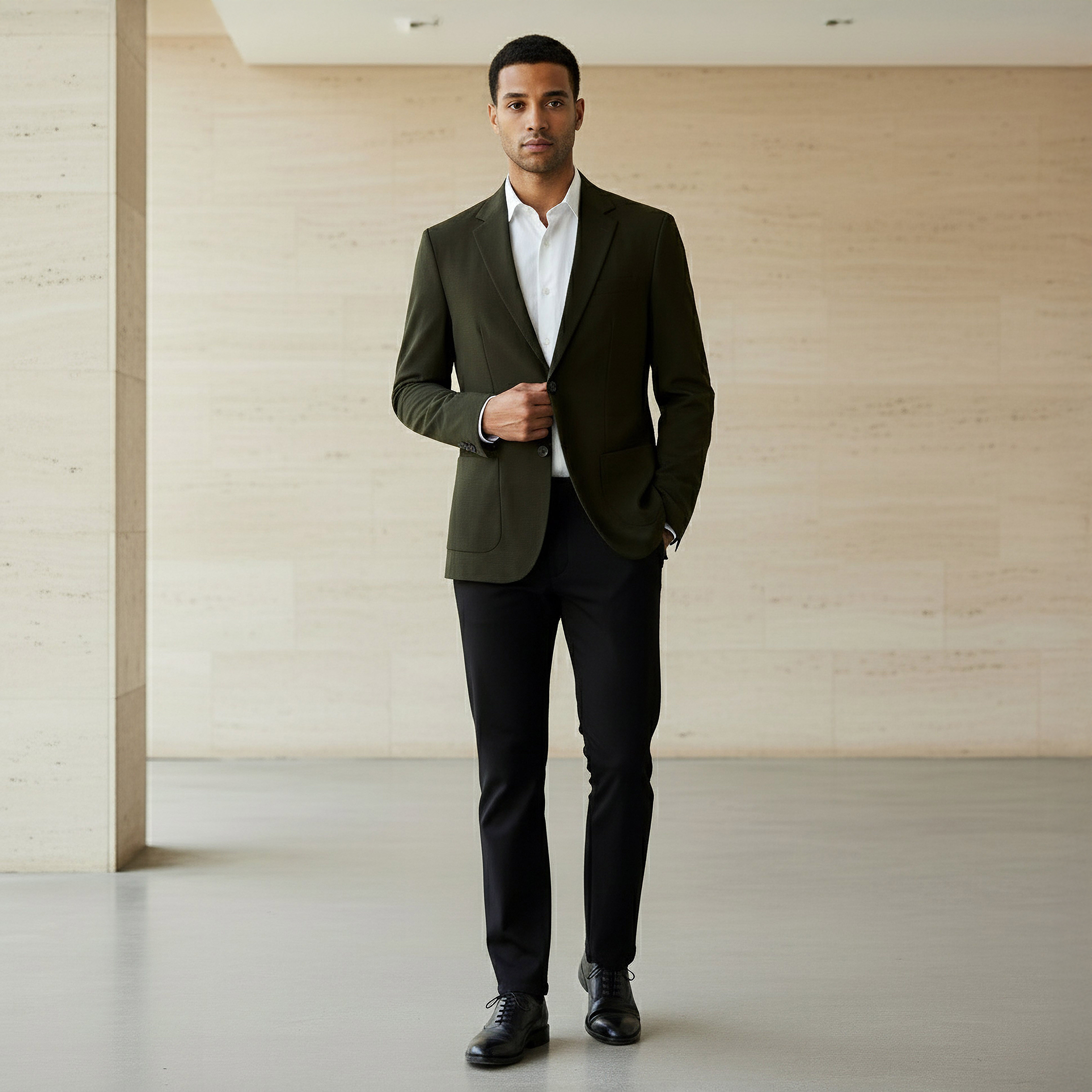 Iconic Men Slim Fit Notch Lapel Blazer-men-winterwear-jacketsandblazers-image-5