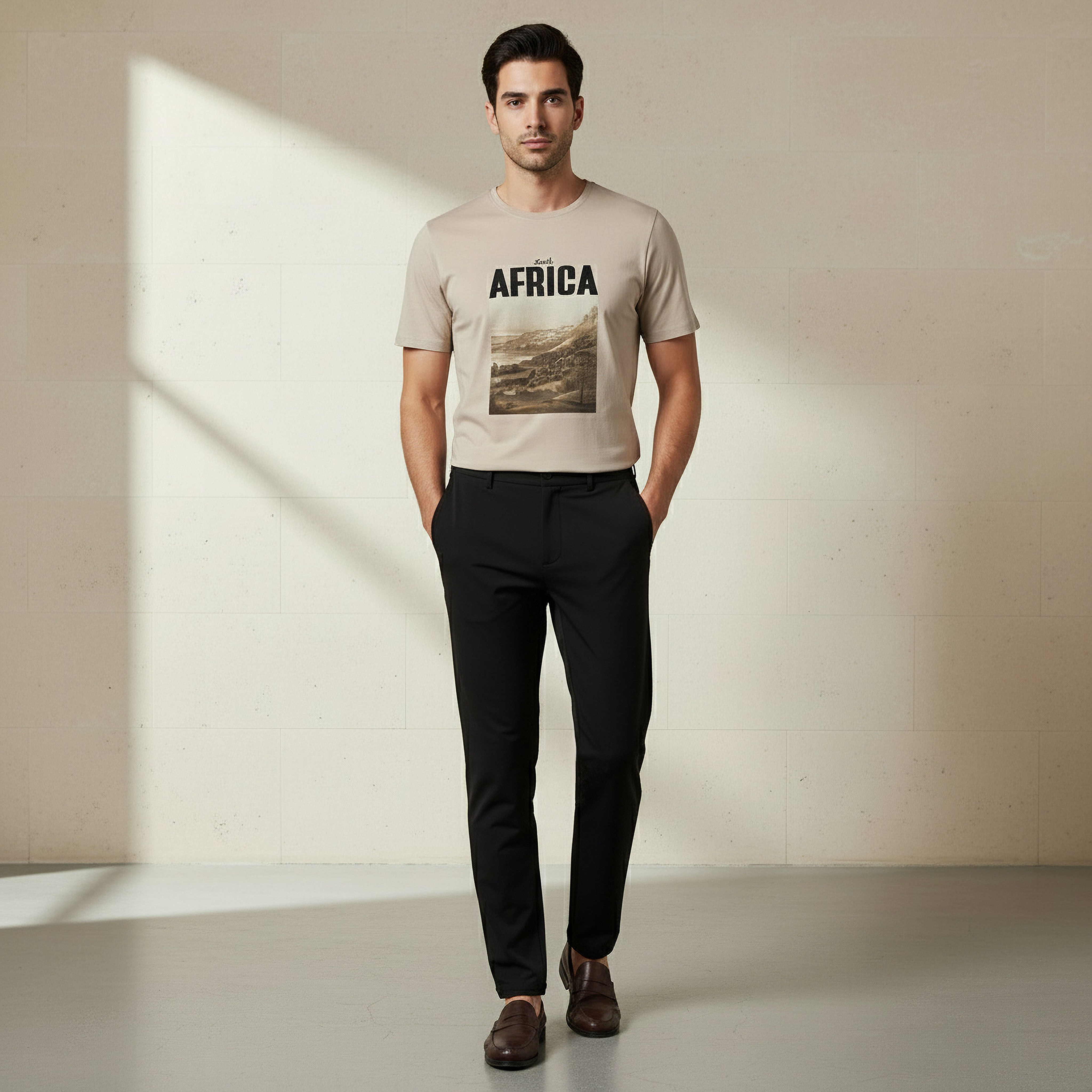 Iconic Men Slim Fit Trousers-men-clothing-coordsets-image-2