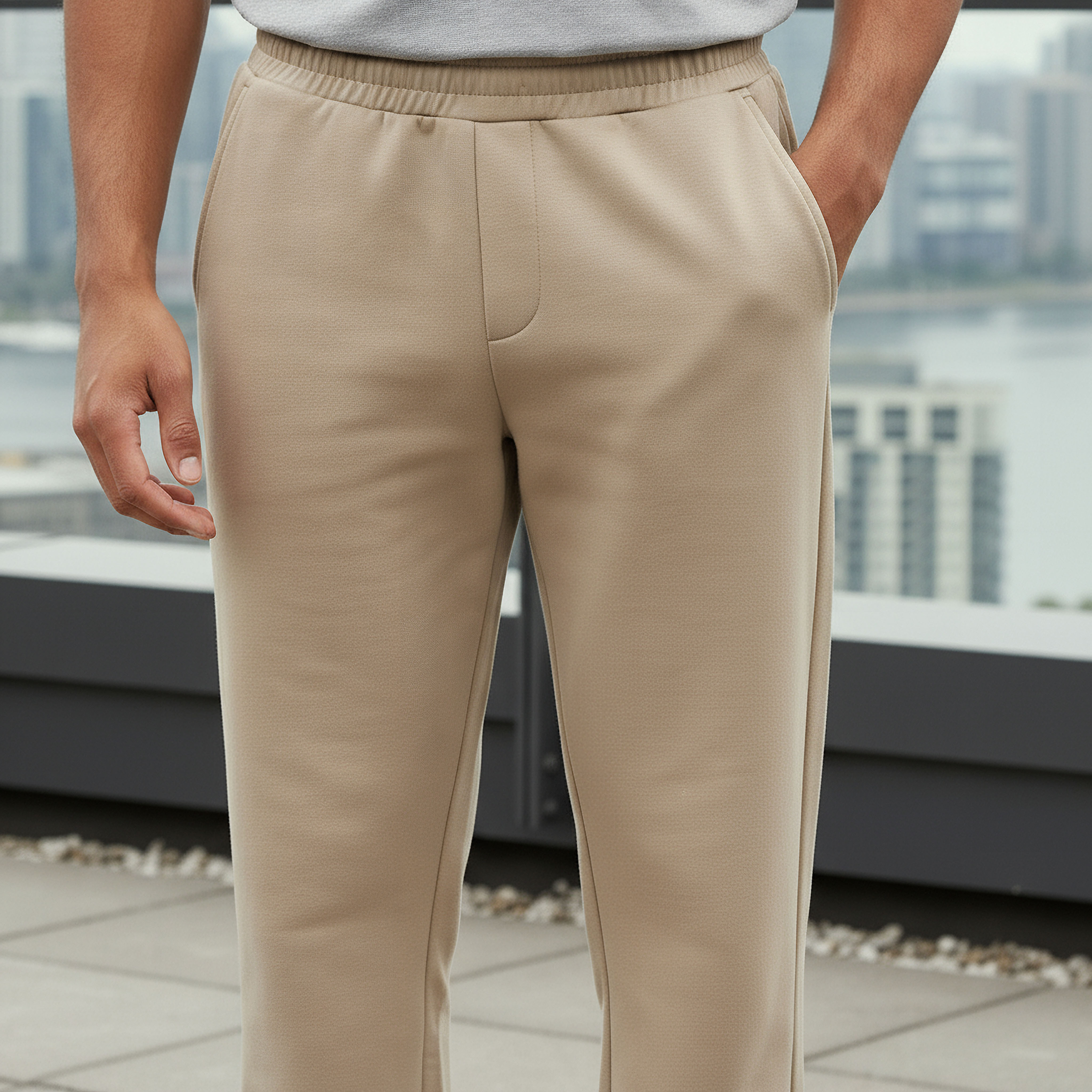 Iconic Men Regular Fit Track Pants with Flexi Waist-men-clothing-bottoms-joggers-image-4