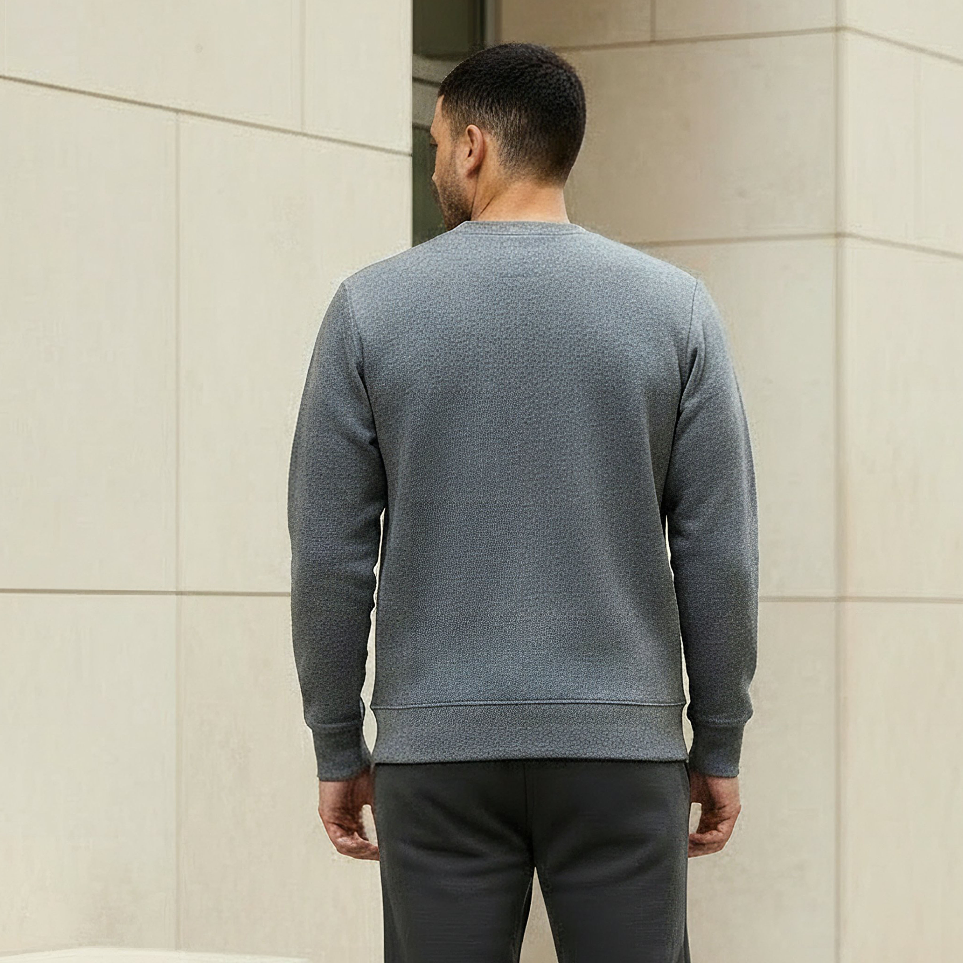Iconic Men Regular Fit Slogan Embroidered Sweatshirt-men-winterwear-hoodiesandsweatshirts-image-3