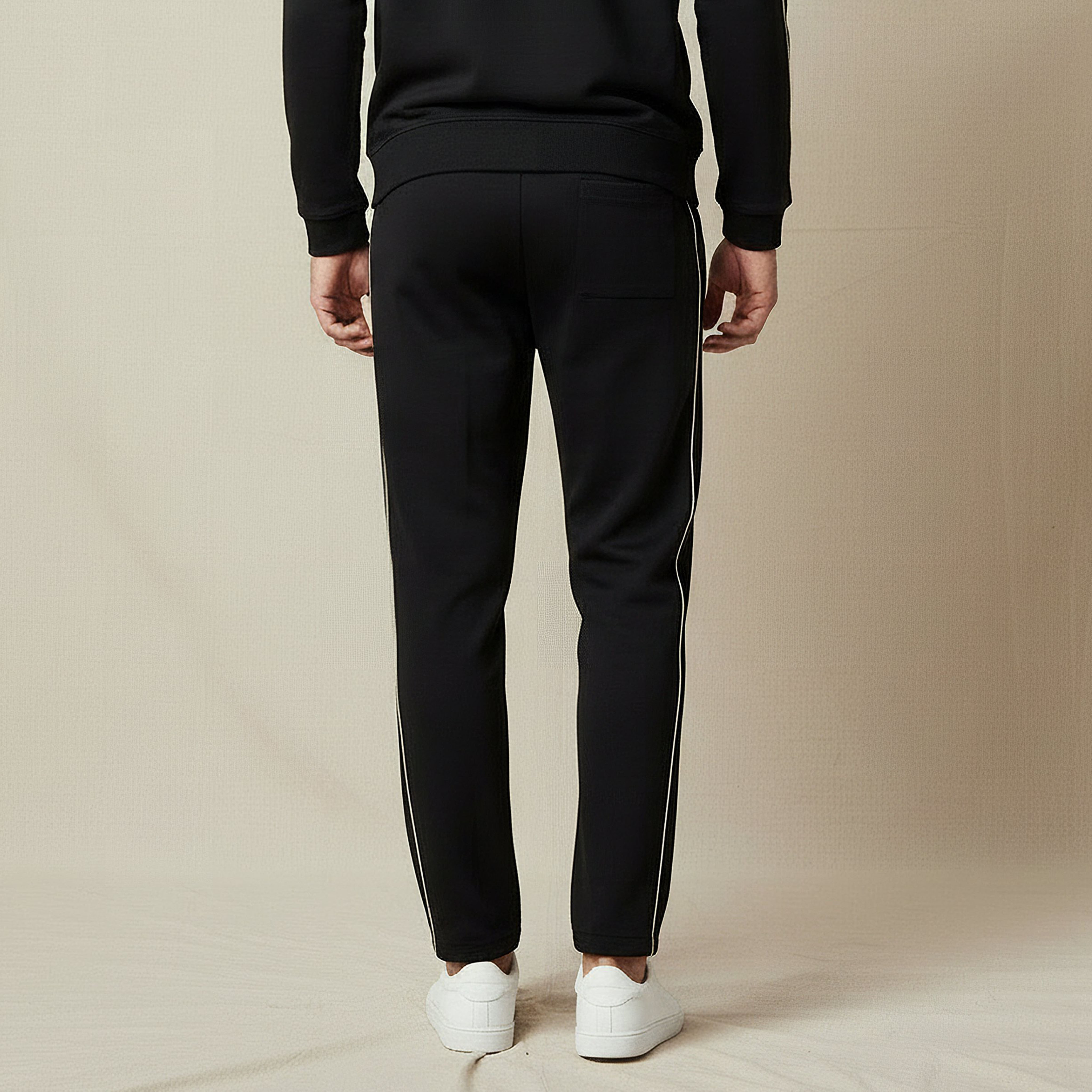 Iconic Men Regular Fit Joggers with Tape Detail-men-clothing-bottoms-joggers-image-3