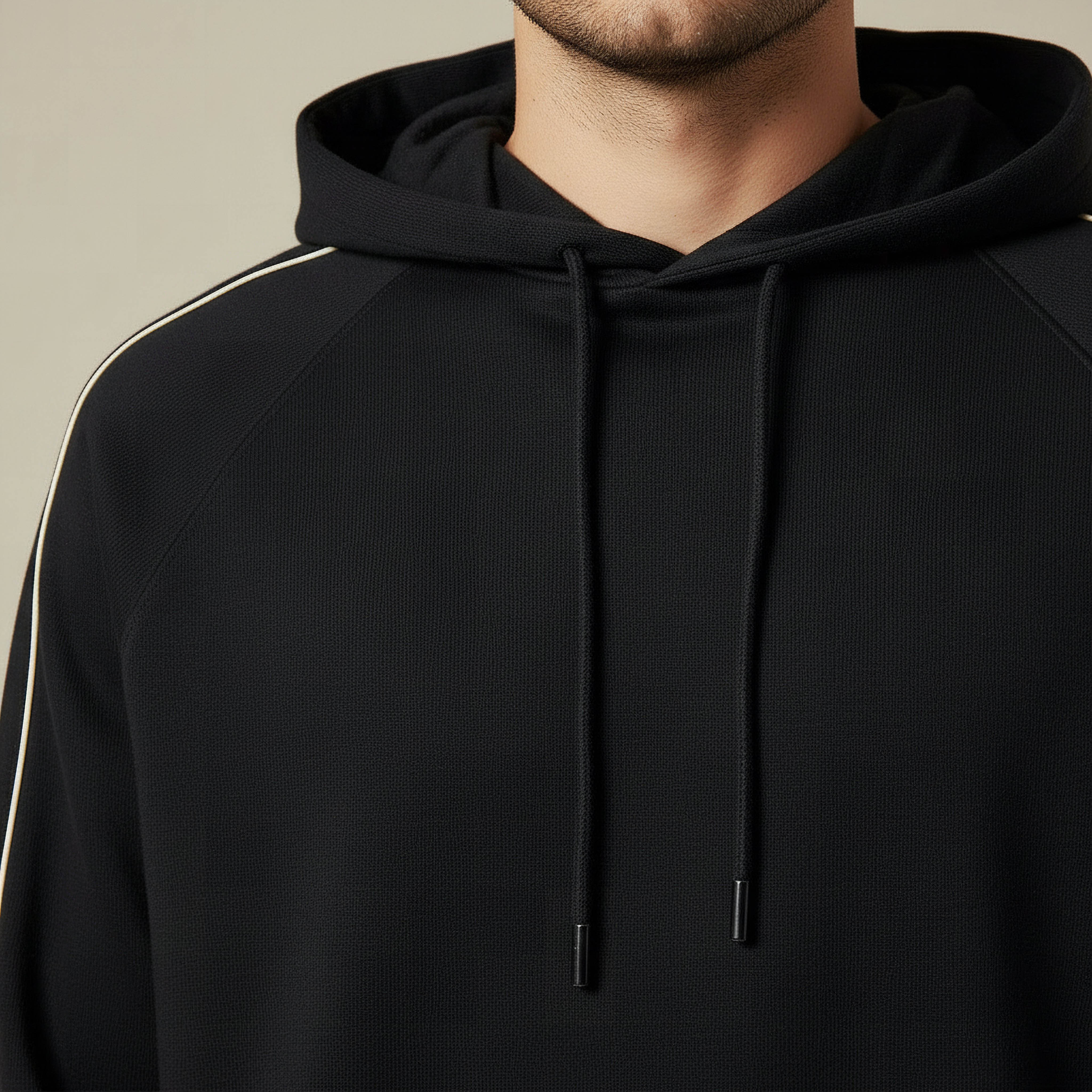 Iconic Men Tape Detail Hoodie-men-winterwear-hoodiesandsweatshirts-image-4